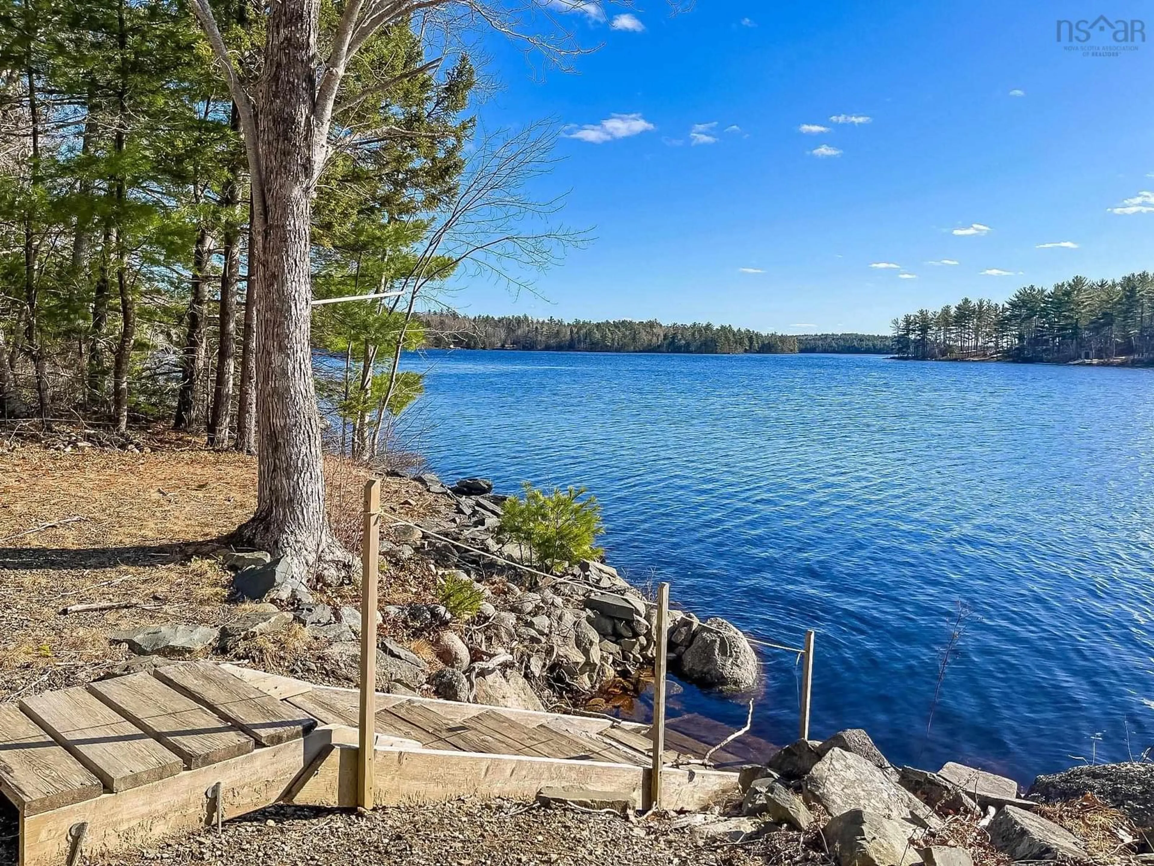Patio, water/lake/river/ocean view for 155 Ponhook Shore Rd, Labelle Nova Scotia B0T 1E0