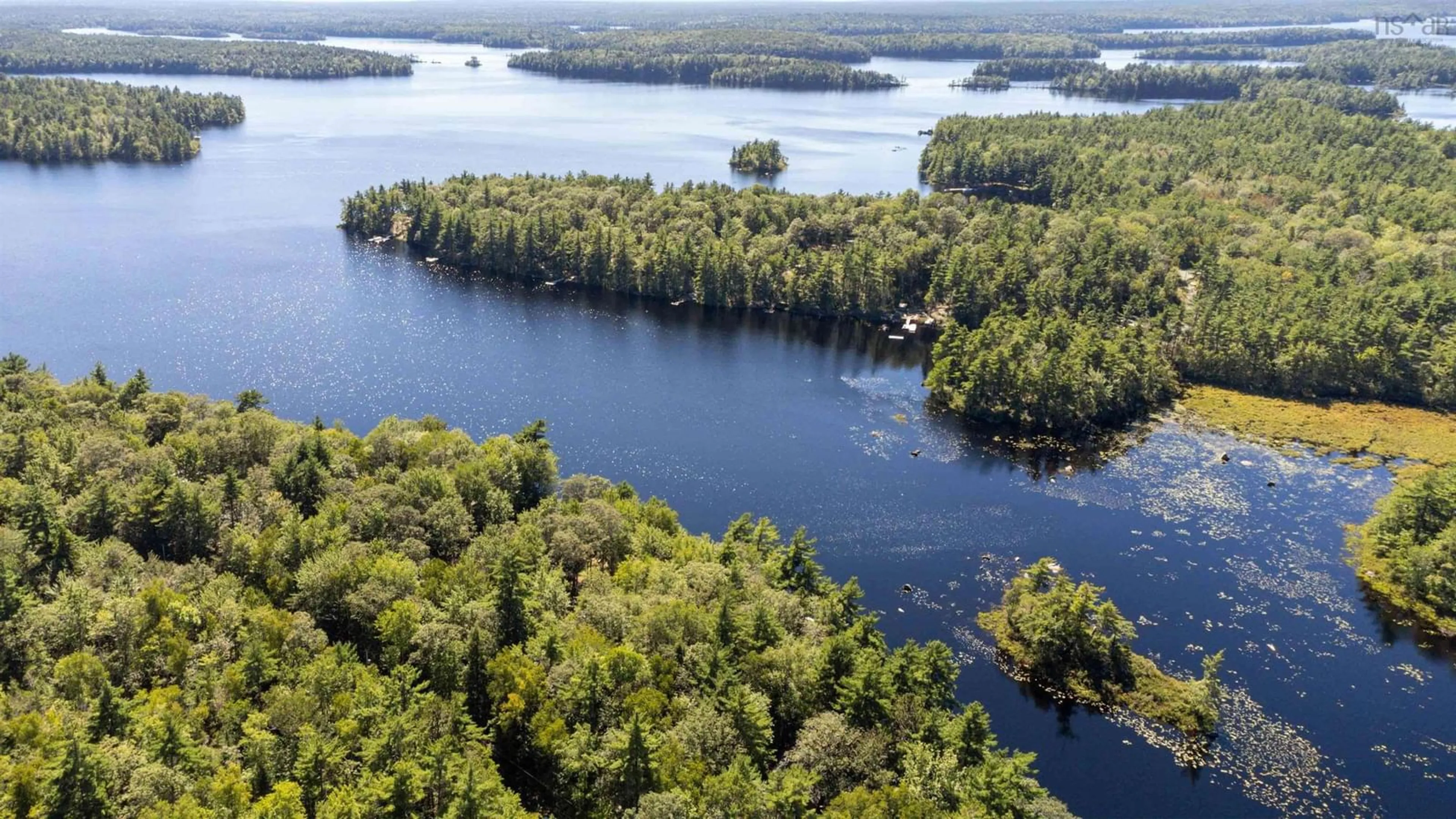 A pic from outside/outdoor area/front of a property/back of a property/a pic from drone, water/lake/river/ocean view for 155 Ponhook Shore Rd, Labelle Nova Scotia B0T 1E0