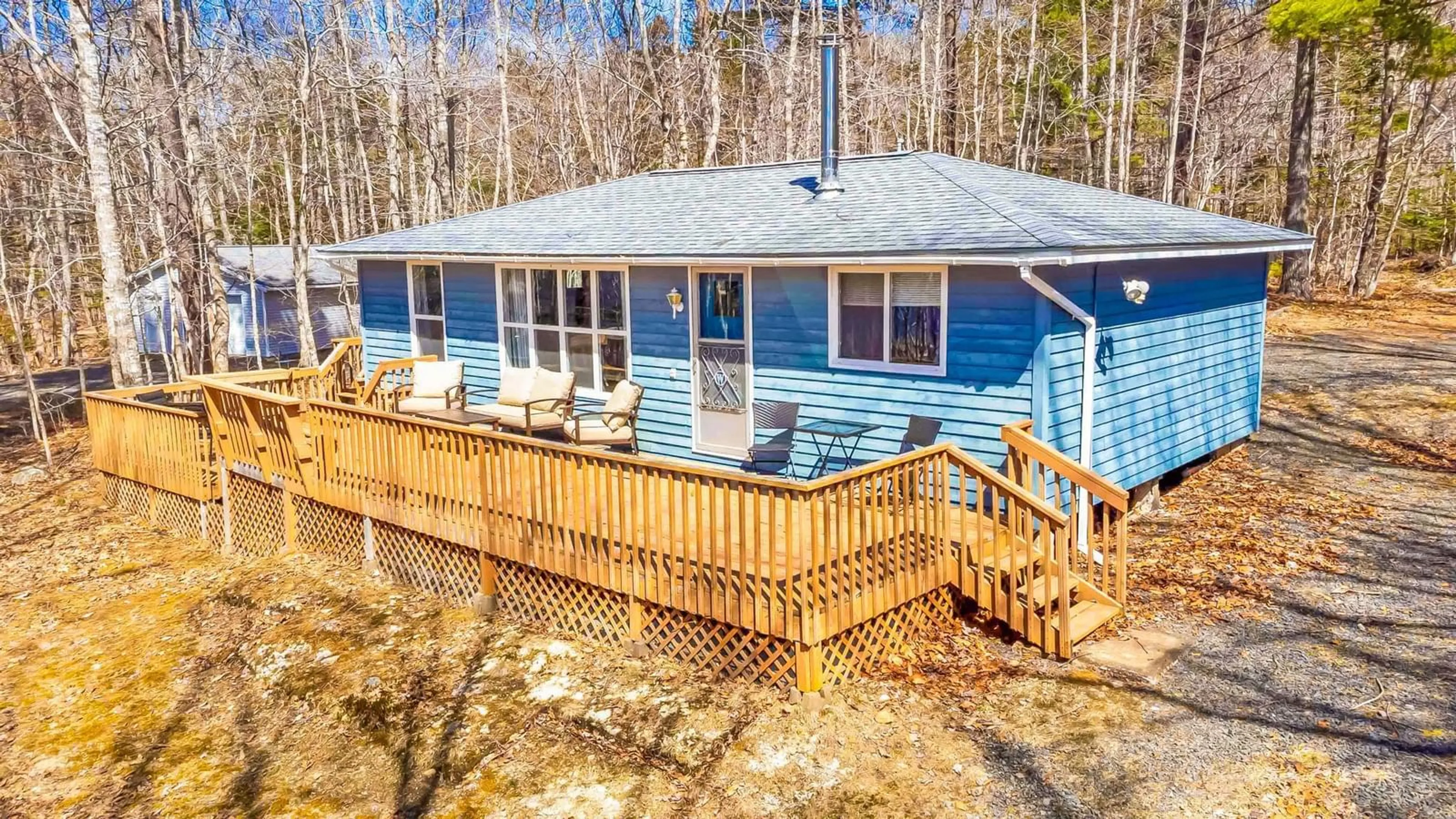 A pic from outside/outdoor area/front of a property/back of a property/a pic from drone, water/lake/river/ocean view for 155 Ponhook Shore Rd, Labelle Nova Scotia B0T 1E0