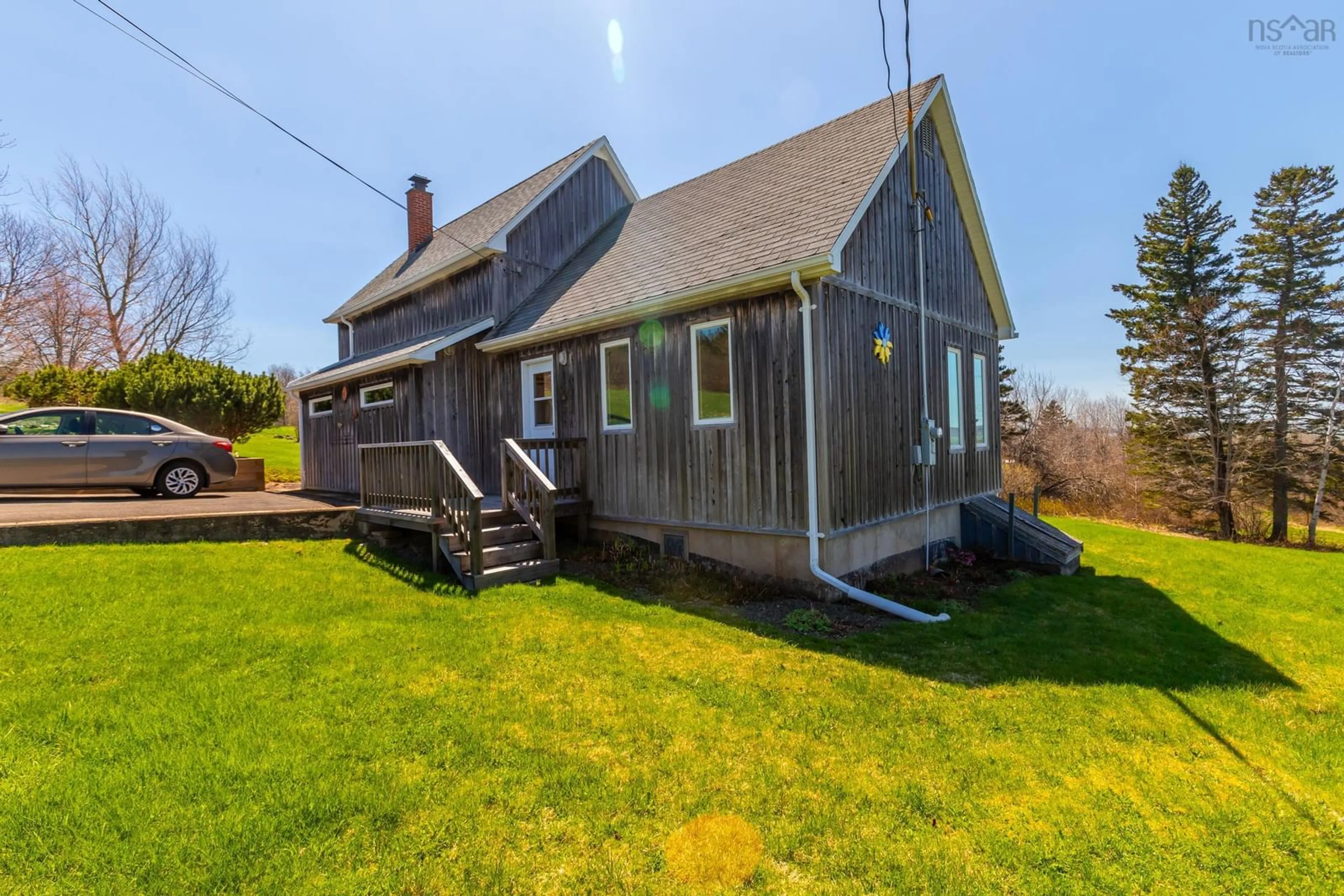 A pic from outside/outdoor area/front of a property/back of a property/a pic from drone, water/lake/river/ocean view for 50 Pickup Rd, Clementsport Nova Scotia B0S 1A0