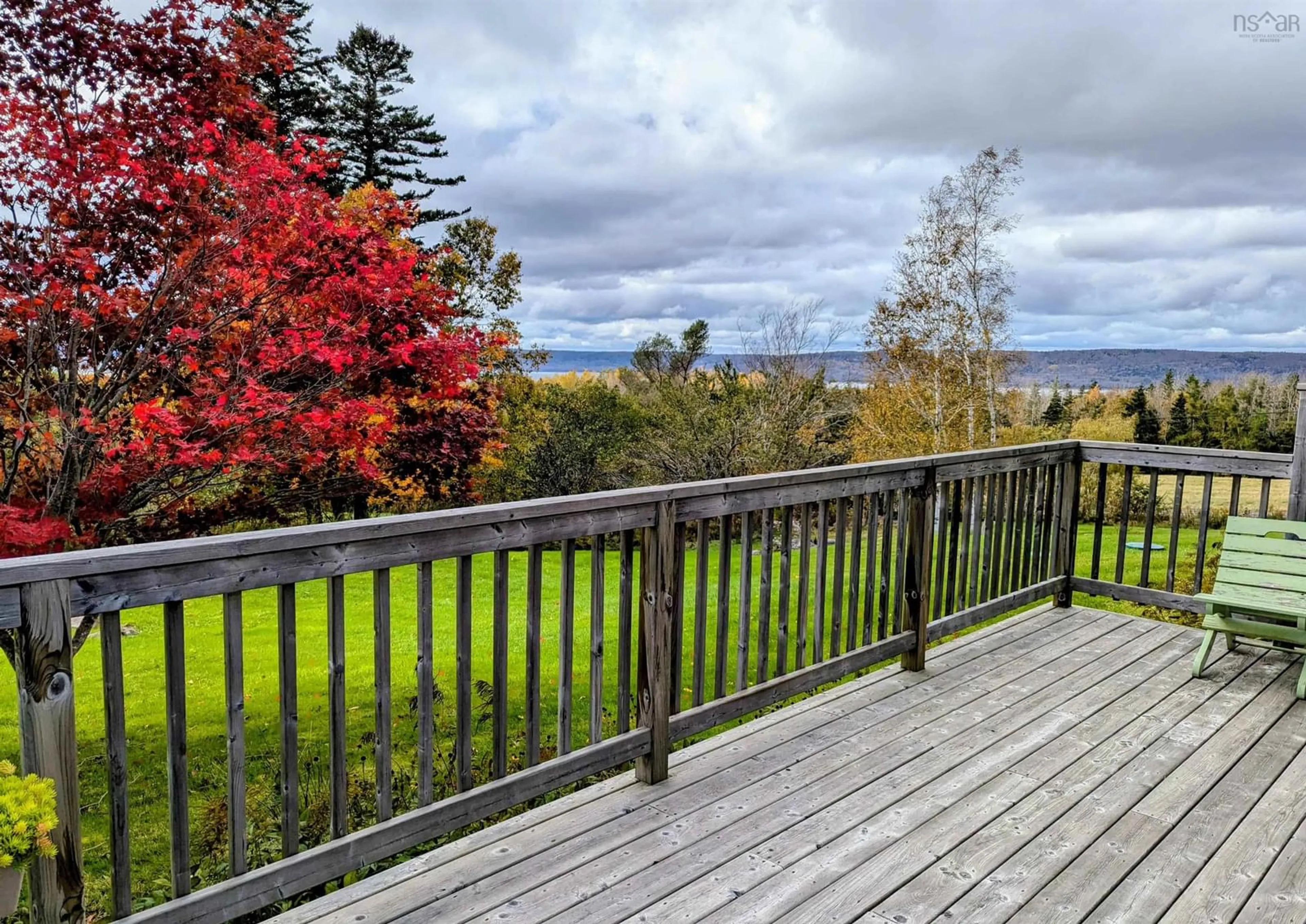 Patio, water/lake/river/ocean view for 50 Pickup Rd, Clementsport Nova Scotia B0S 1A0