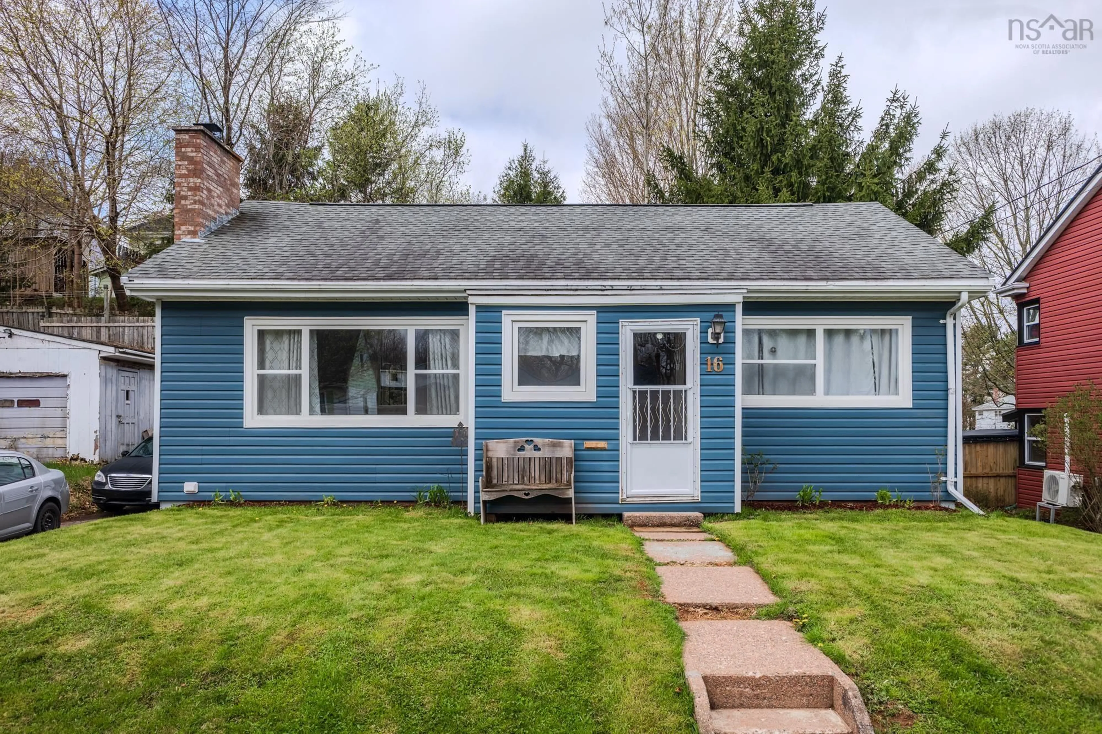 Home with vinyl exterior material, street for 16 Martha Ave, Truro Nova Scotia B2N 4V8