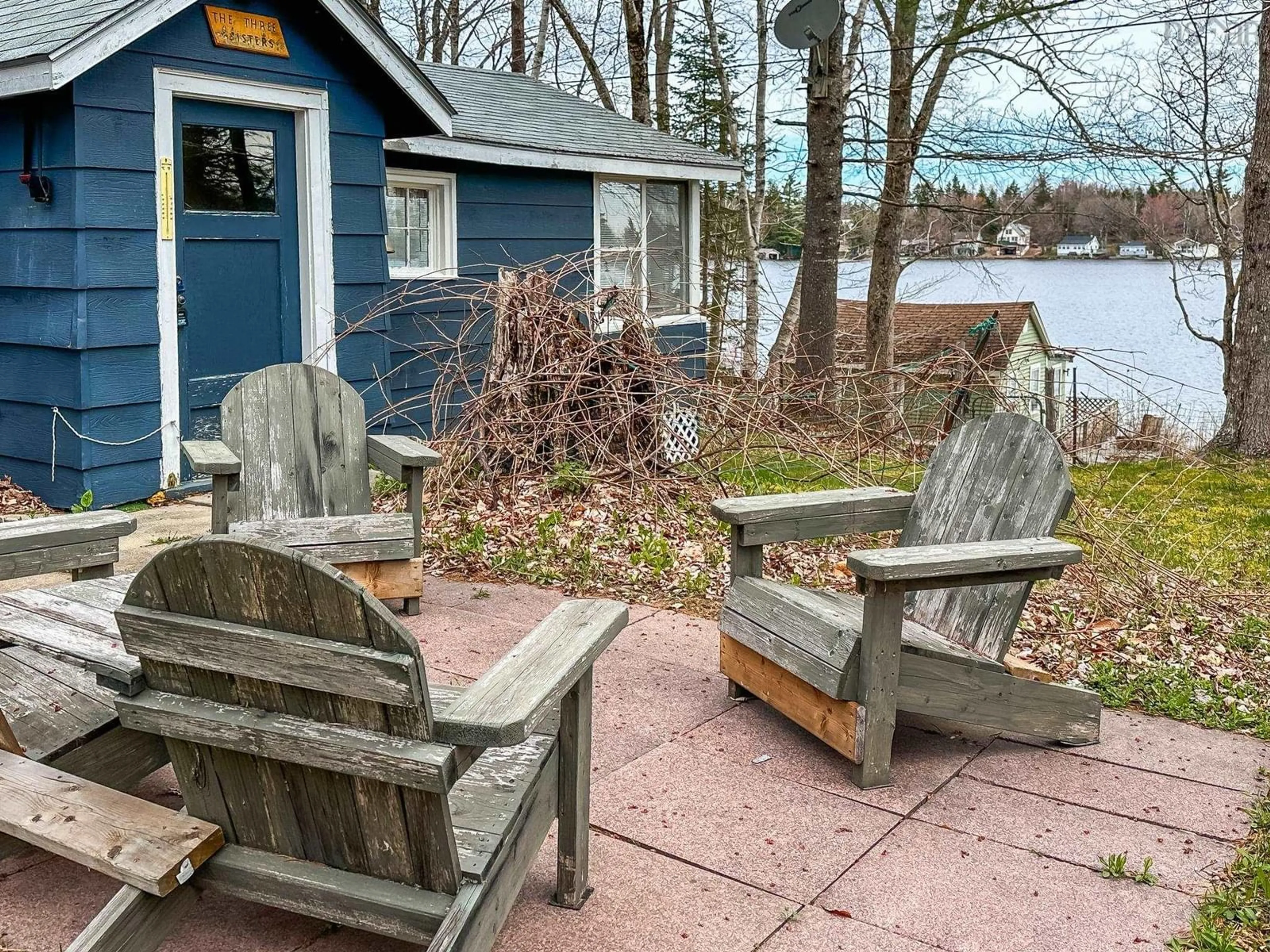 Patio, water/lake/river/ocean view for 23/26 S-10 Rd, Lake George Nova Scotia B0P 1C0