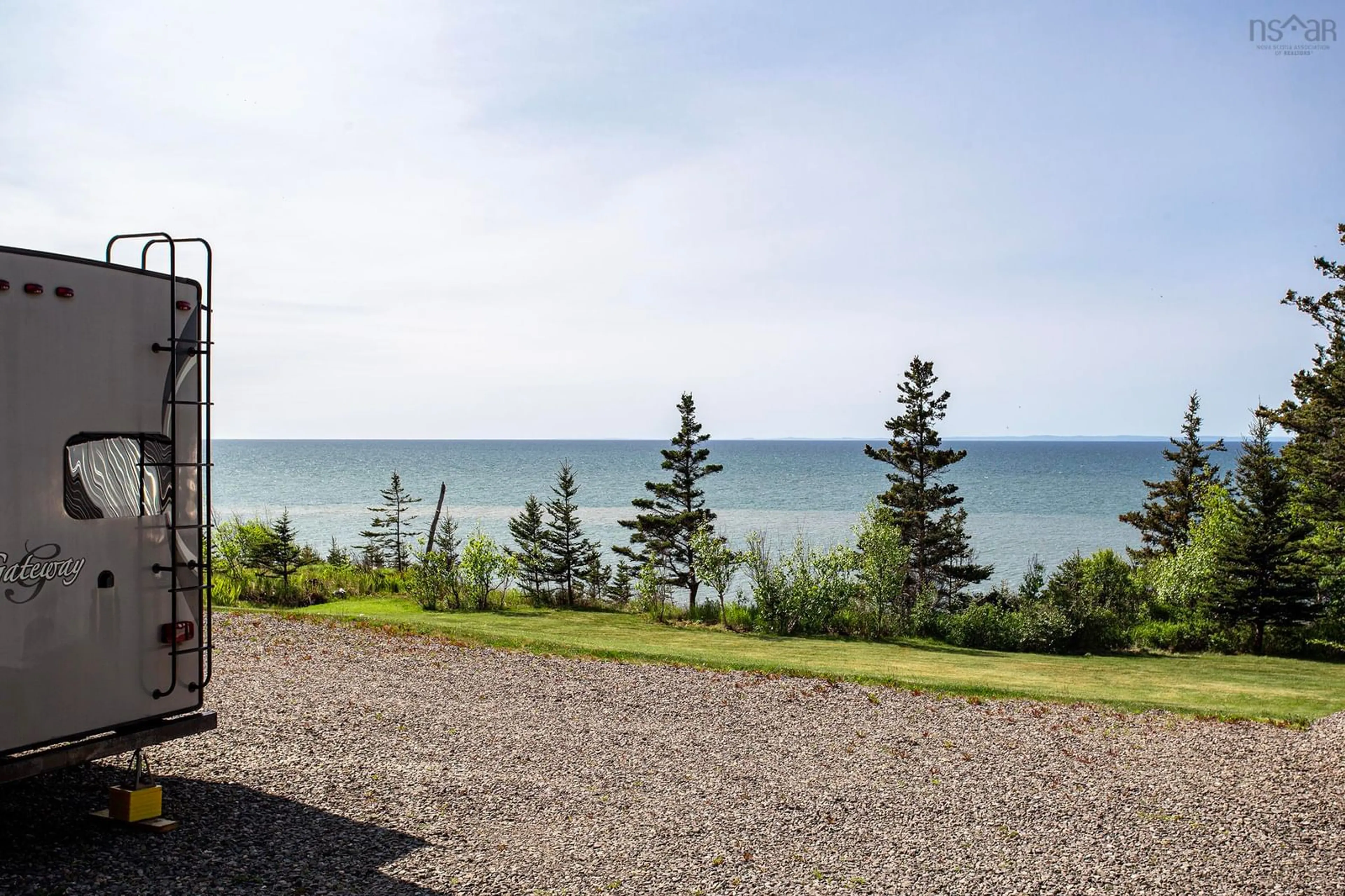 Patio, water/lake/river/ocean view for 11641 Shore Rd, Mount Hanley Nova Scotia B0S 1P0