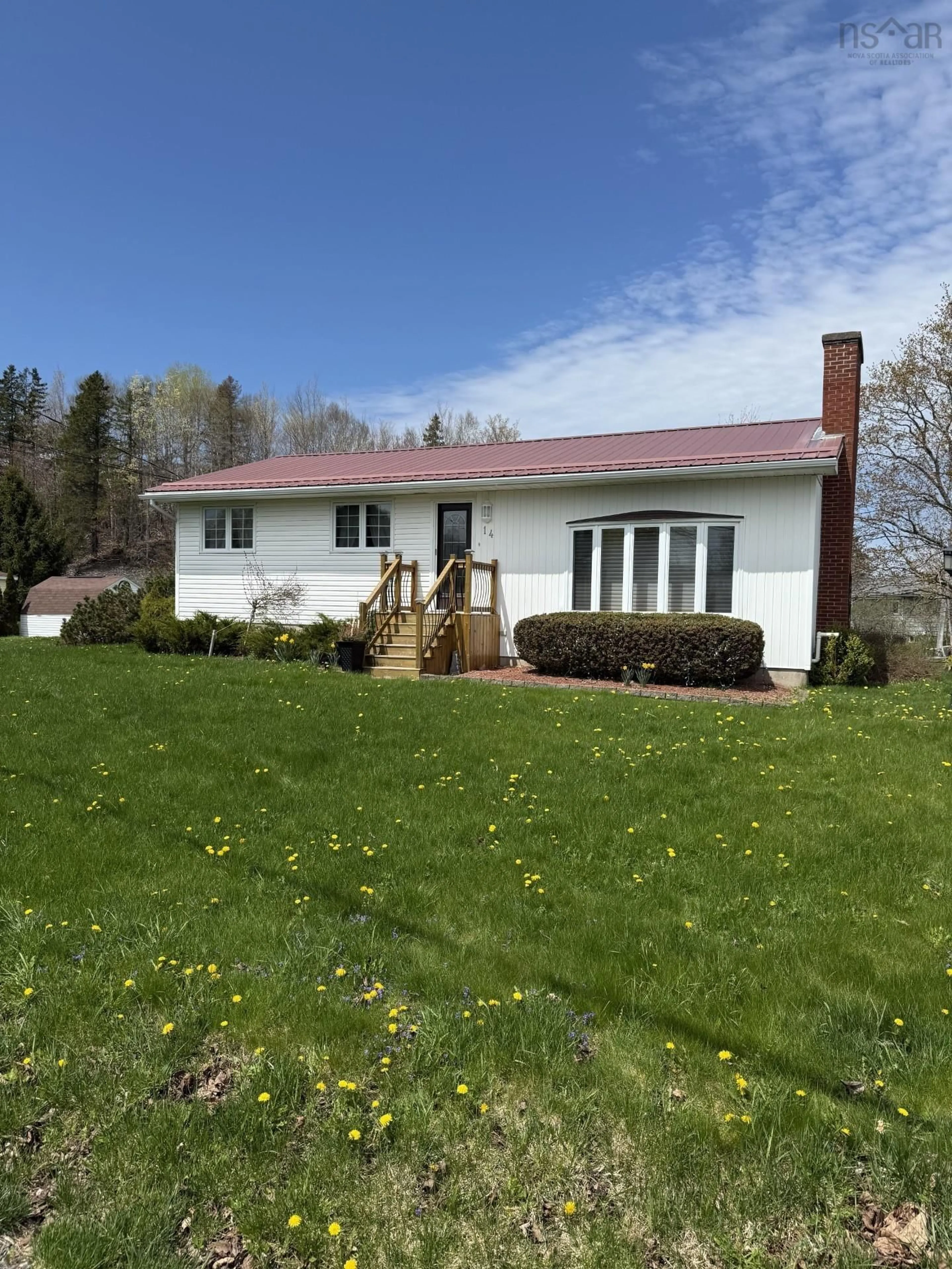 A pic from outside/outdoor area/front of a property/back of a property/a pic from drone, unknown for 14 Trotters Lane, Sylvan Valley, Sylvan Valley Nova Scotia B2G 1S2