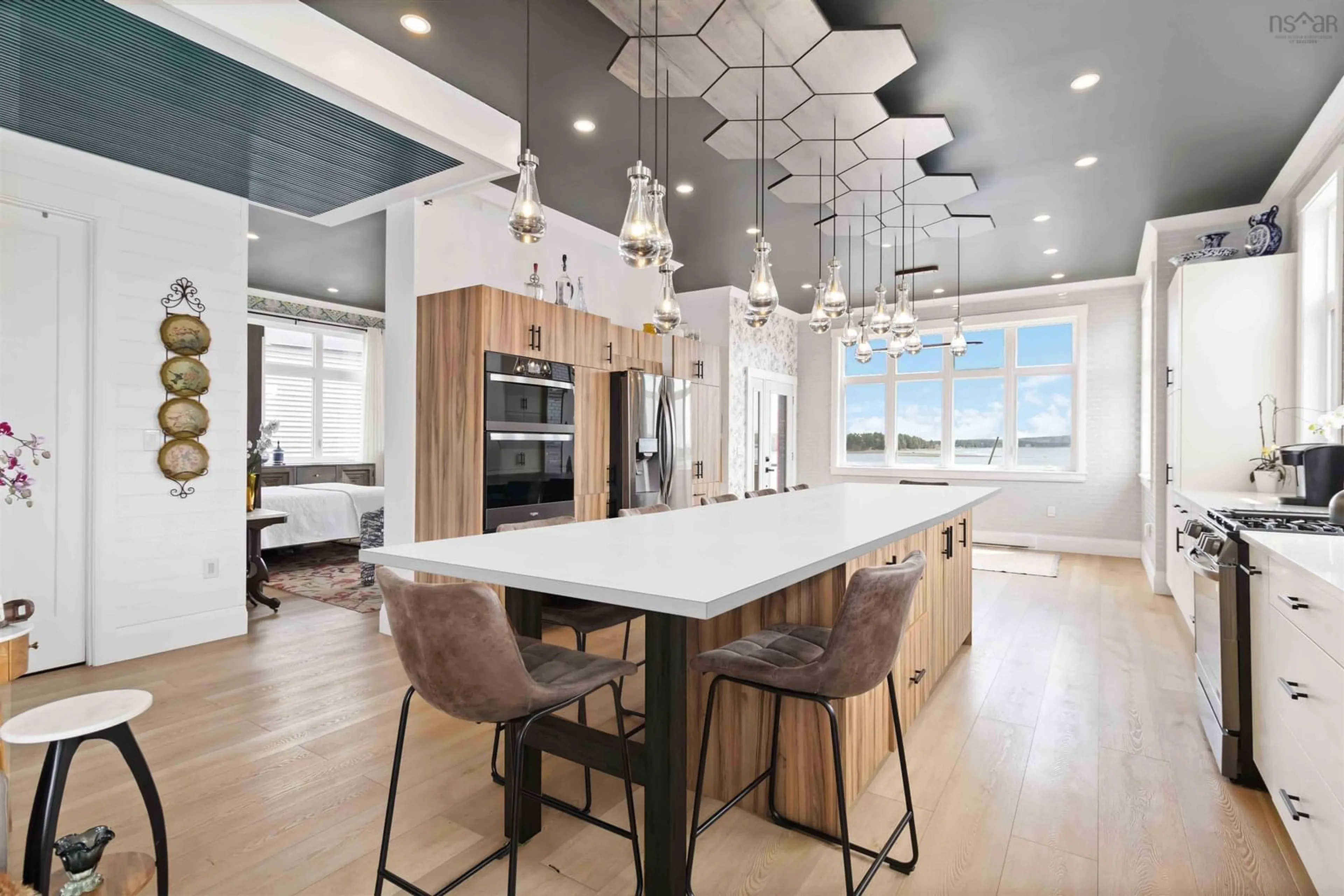 Contemporary kitchen, ceramic/tile floor for 693 Masons Beach Rd #5, First South Nova Scotia B0J 2C0