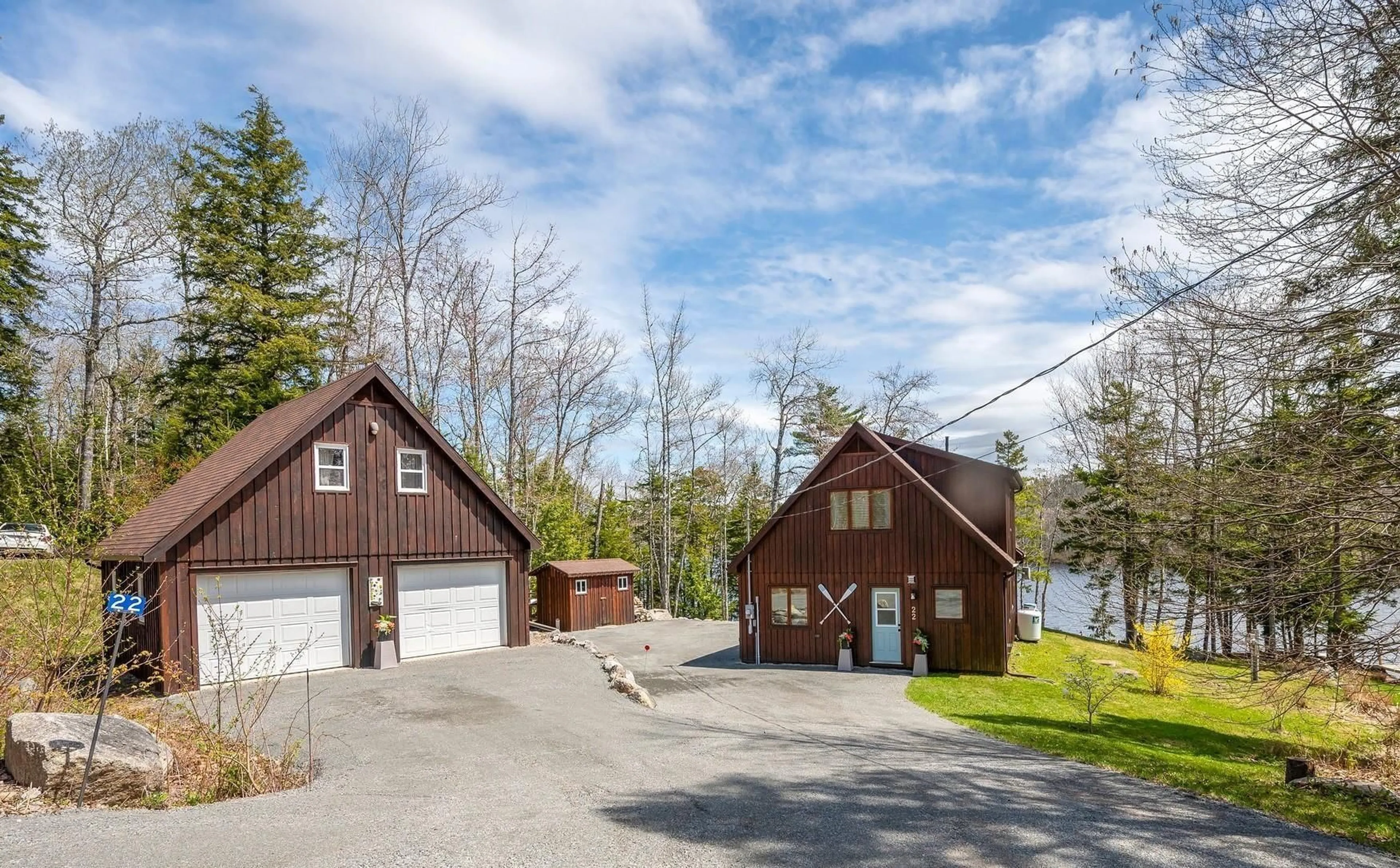Indoor garage for 22 Sunshine Lane, Vaughan Nova Scotia B0N 2T0