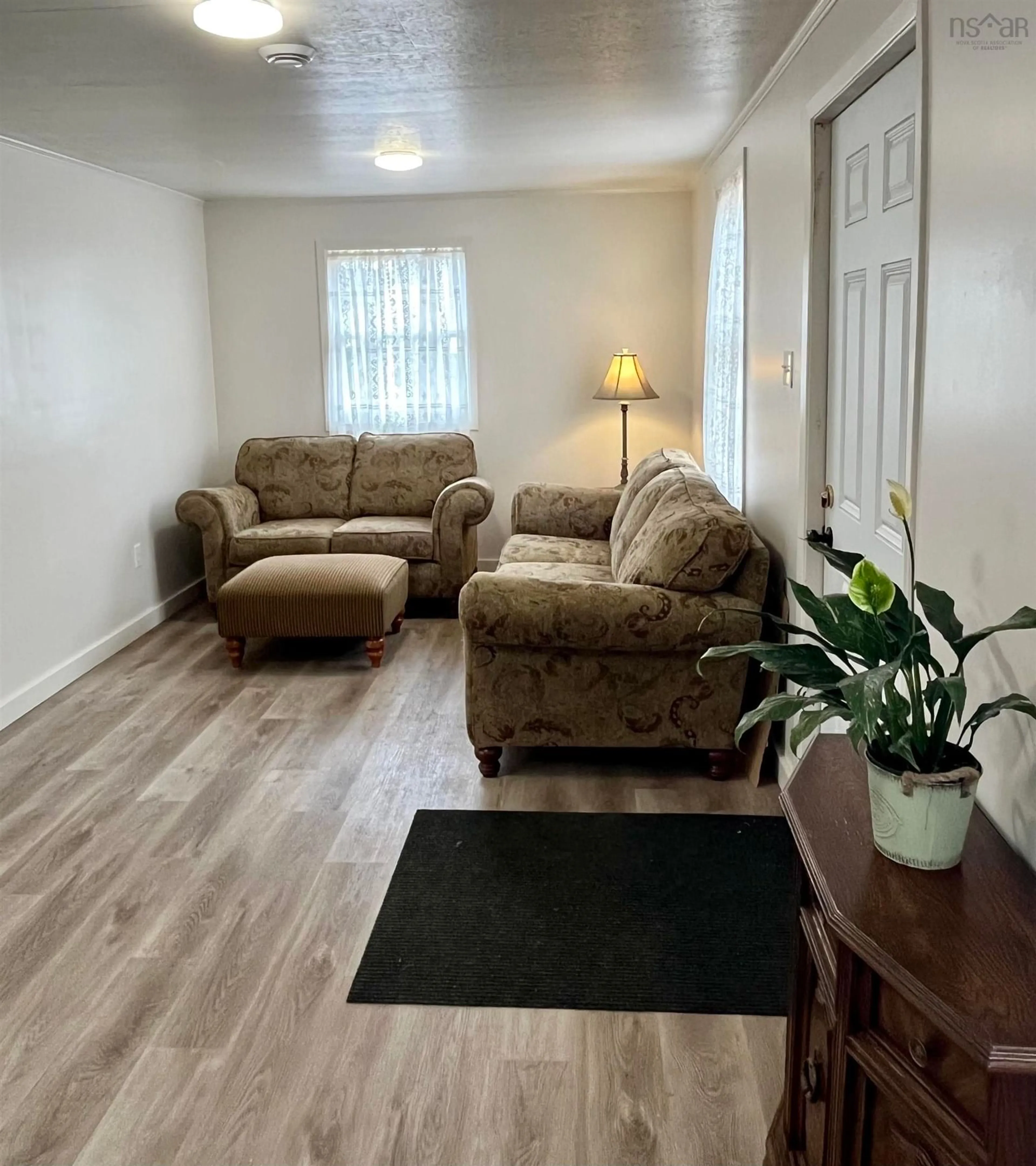 Living room with furniture, unknown for 11 Jeffery St, Bridgetown Nova Scotia B0S 1C0