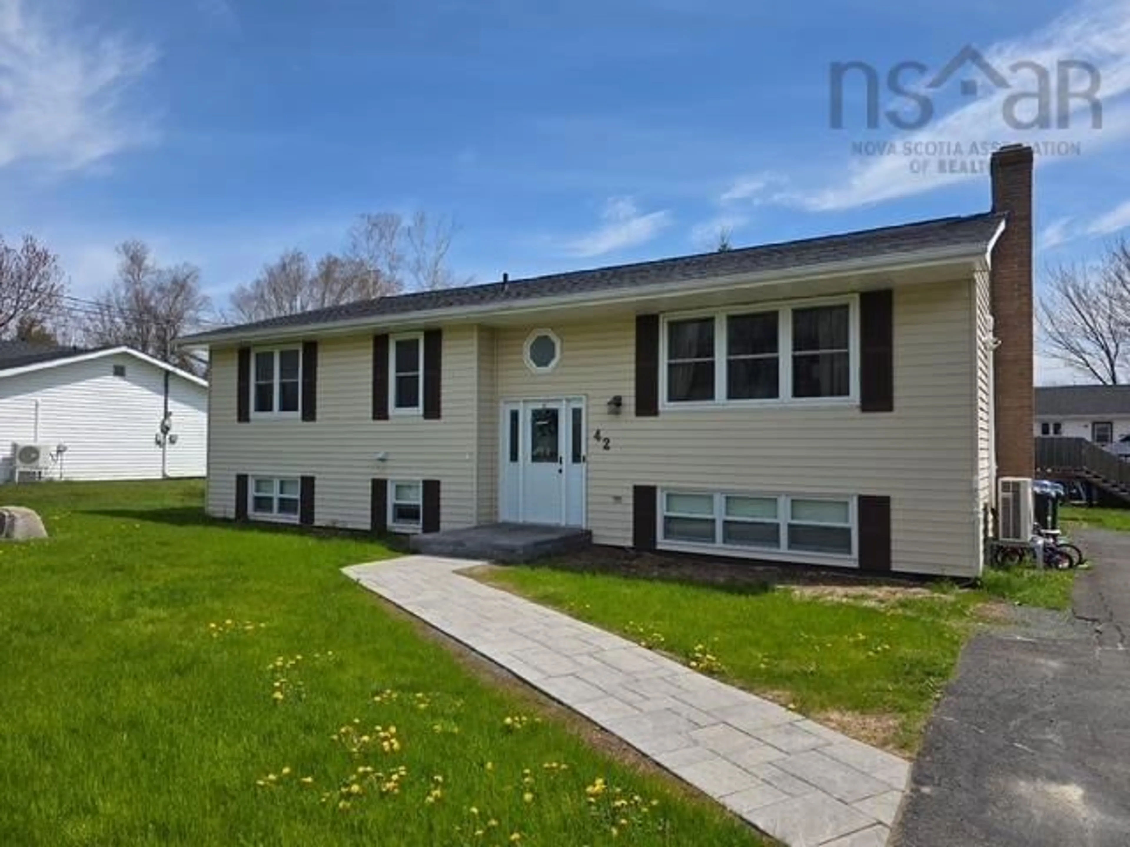 Home with vinyl exterior material, street for 42 Sherry Lane, Truro Nova Scotia B2N 6G8