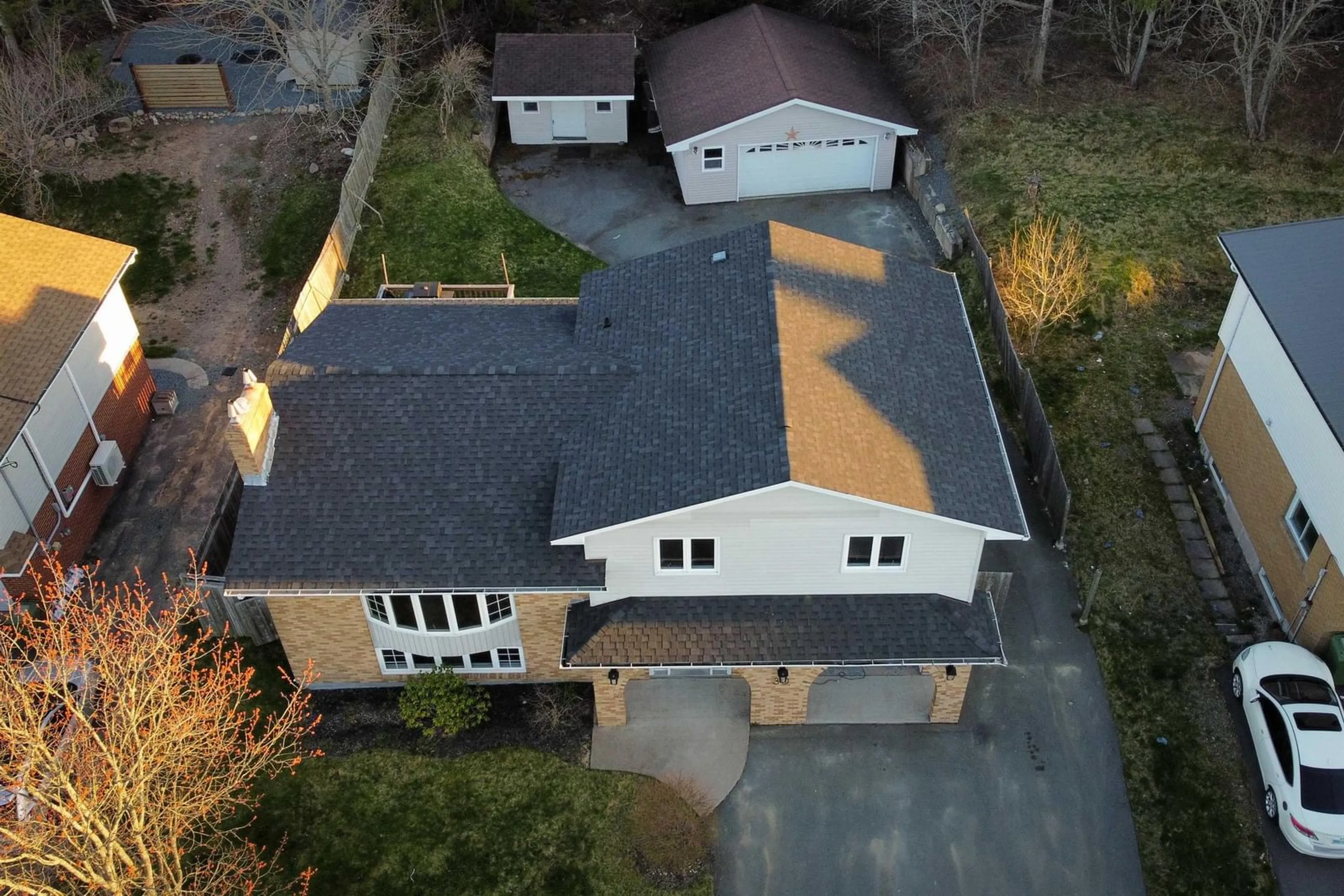 A pic from outside/outdoor area/front of a property/back of a property/a pic from drone, street for 30 Delta Dr, Colby Village Nova Scotia B2V 1S9