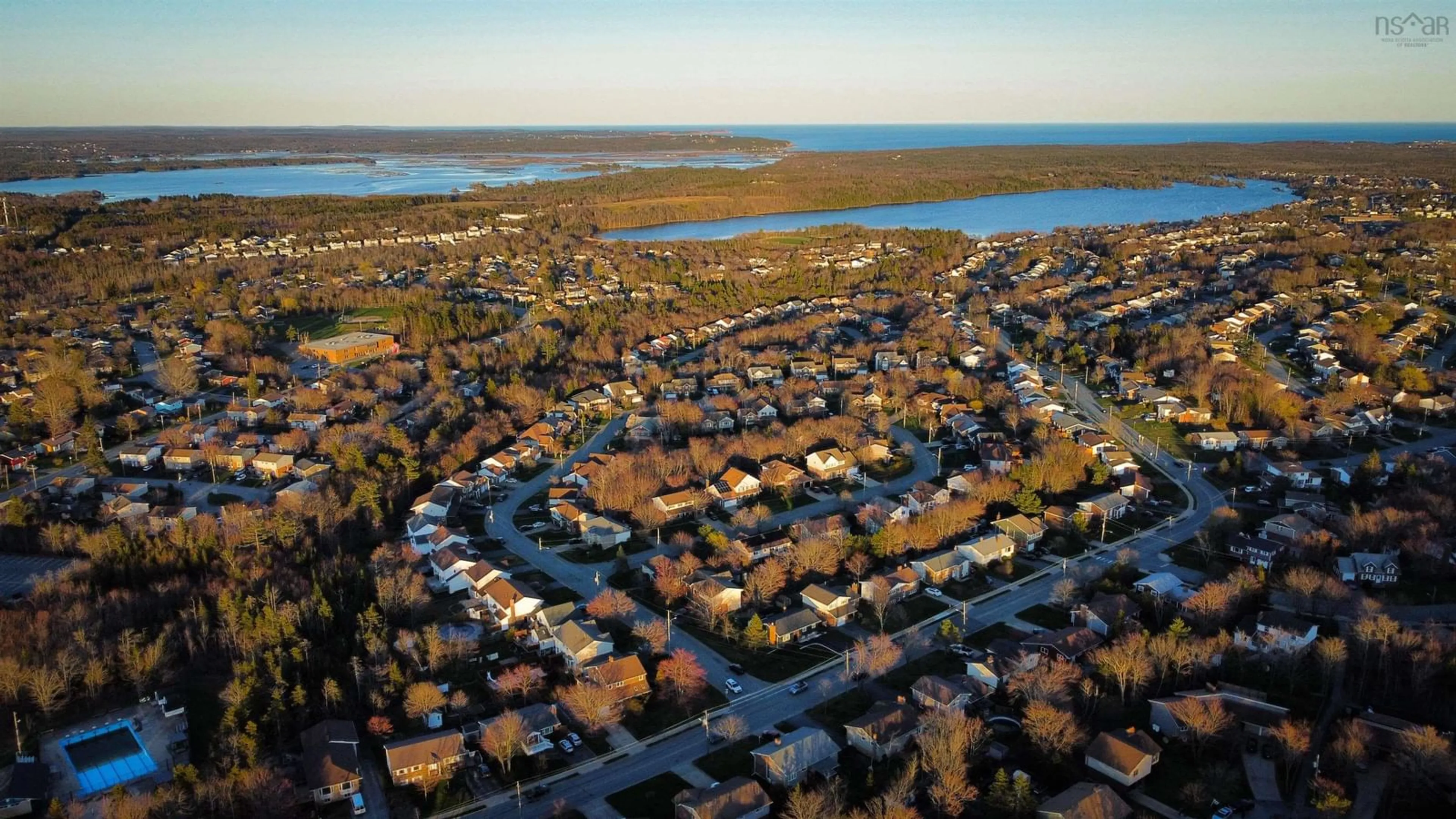 A pic from outside/outdoor area/front of a property/back of a property/a pic from drone, street for 30 Delta Dr, Colby Village Nova Scotia B2V 1S9