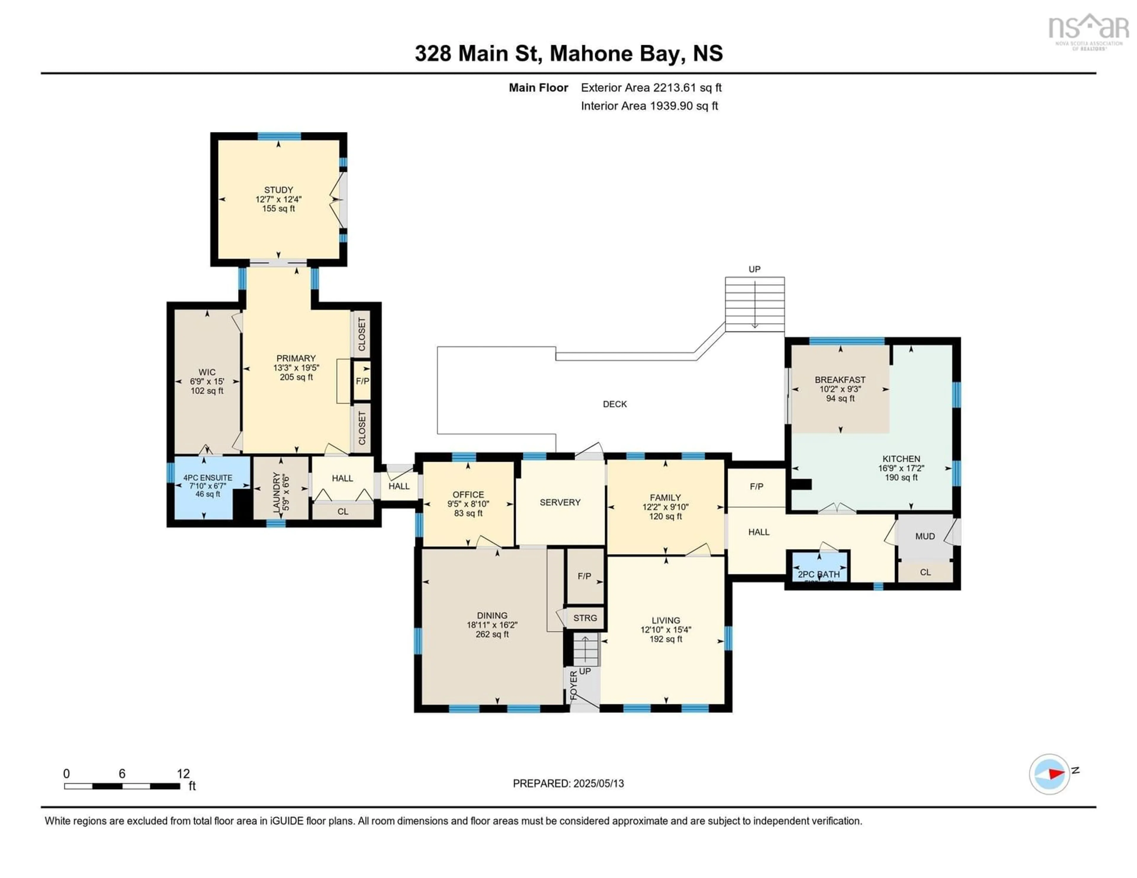 Floor plan for 328 Main St, Mahone Bay Nova Scotia B0J 2E0