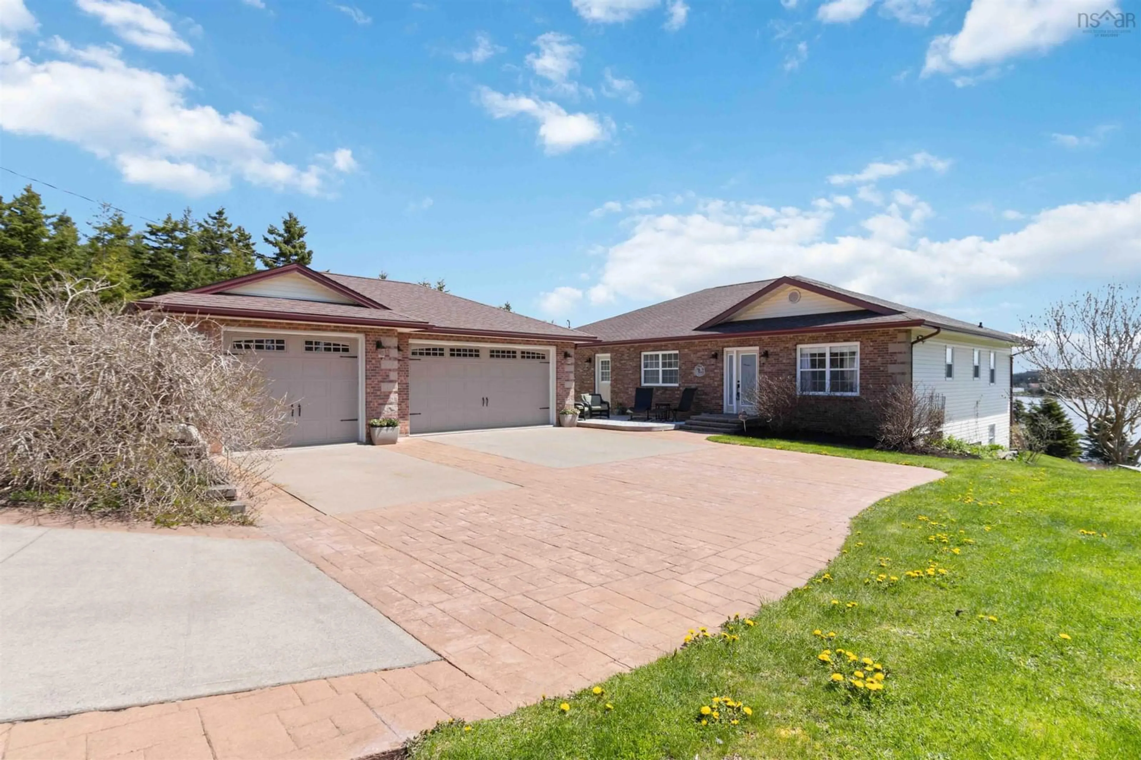 Home with brick exterior material, street for 2426 Crowell Rd, East Lawrencetown Nova Scotia B2Z 1P3