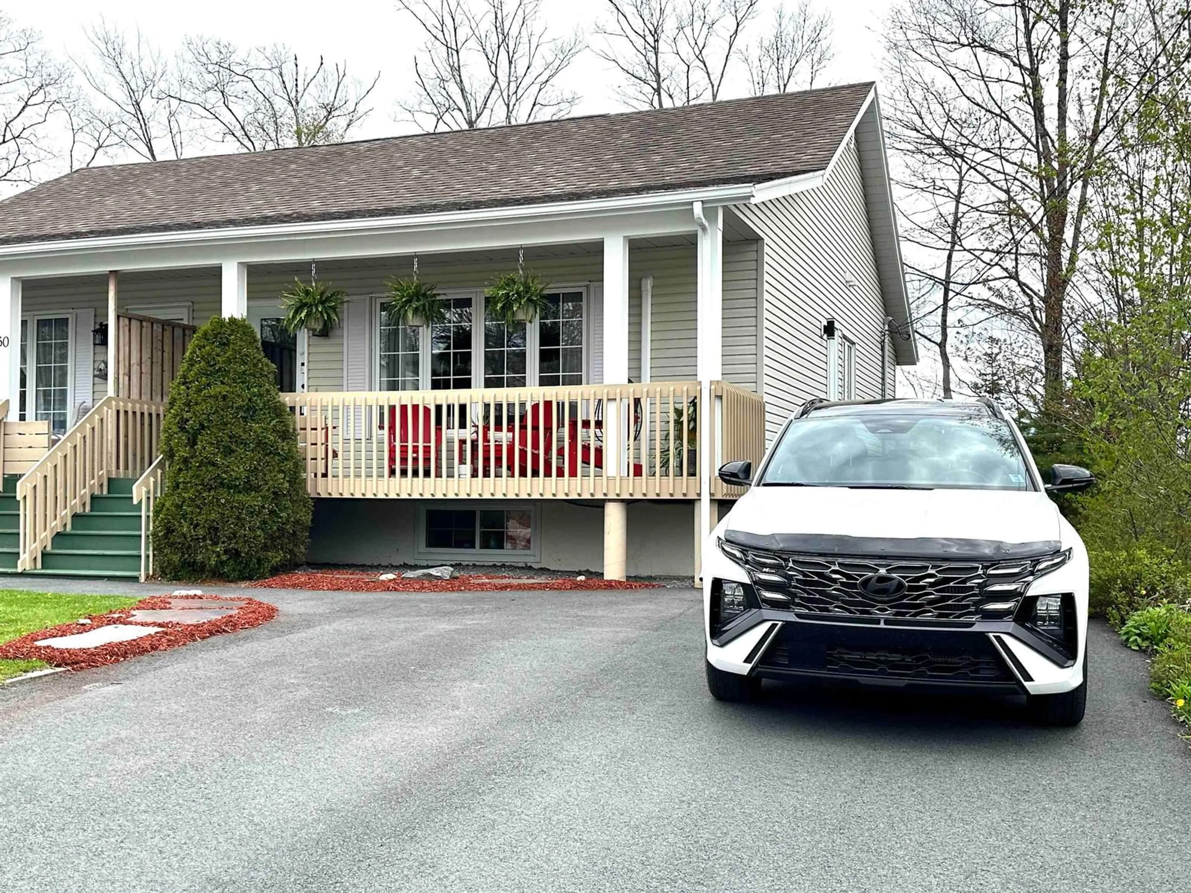 Home with vinyl exterior material, street for 48 Ridgecrest Dr, Bridgewater Nova Scotia B4V 7J6