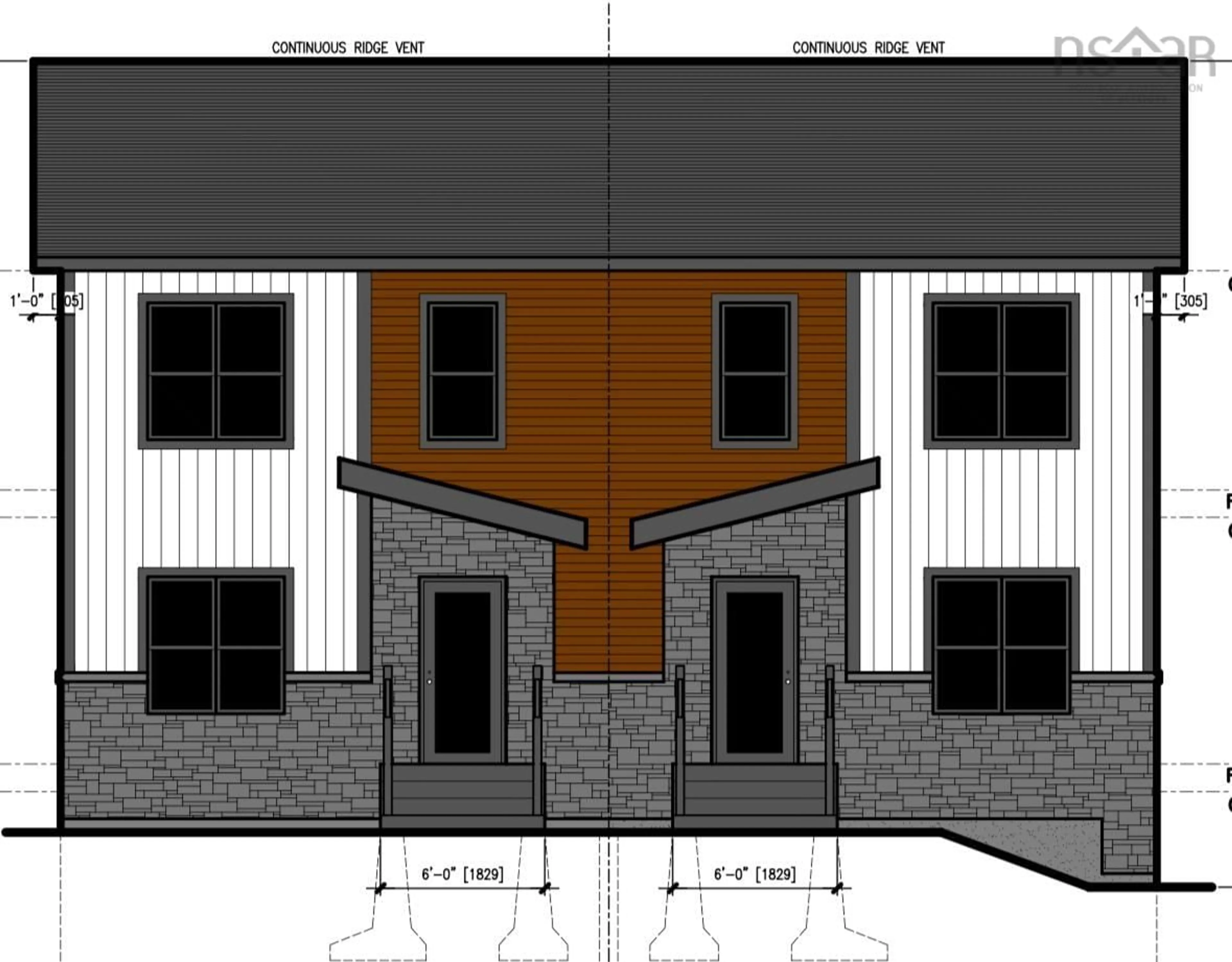 Floor plan for 141 Colonial Cres, Halifax Nova Scotia B3R 0H8