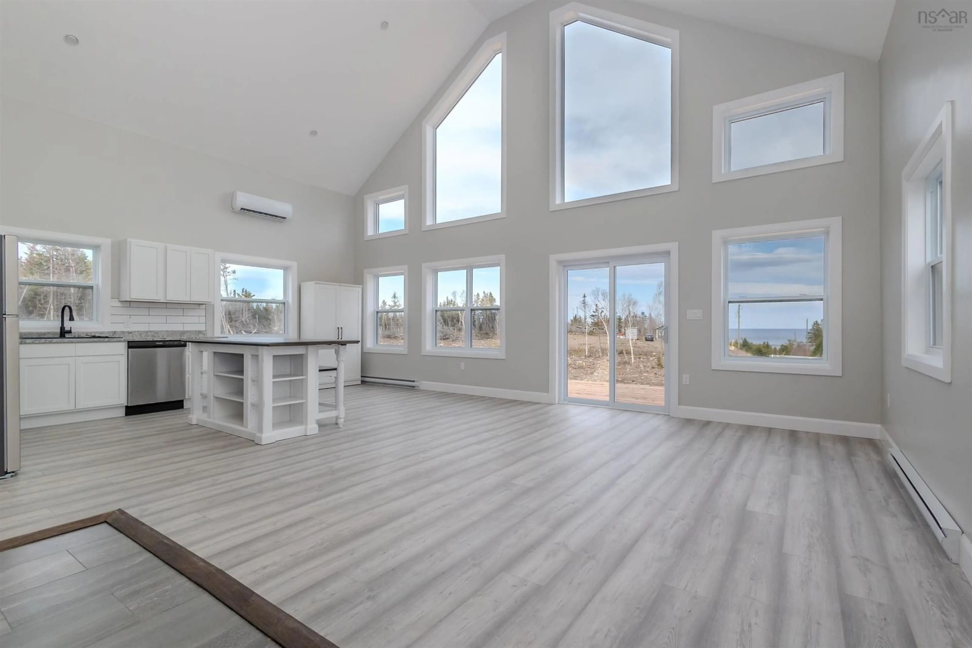 Open concept kitchen, unknown for 36 Brewer Dr, Mira Gut Nova Scotia B1K 2W4