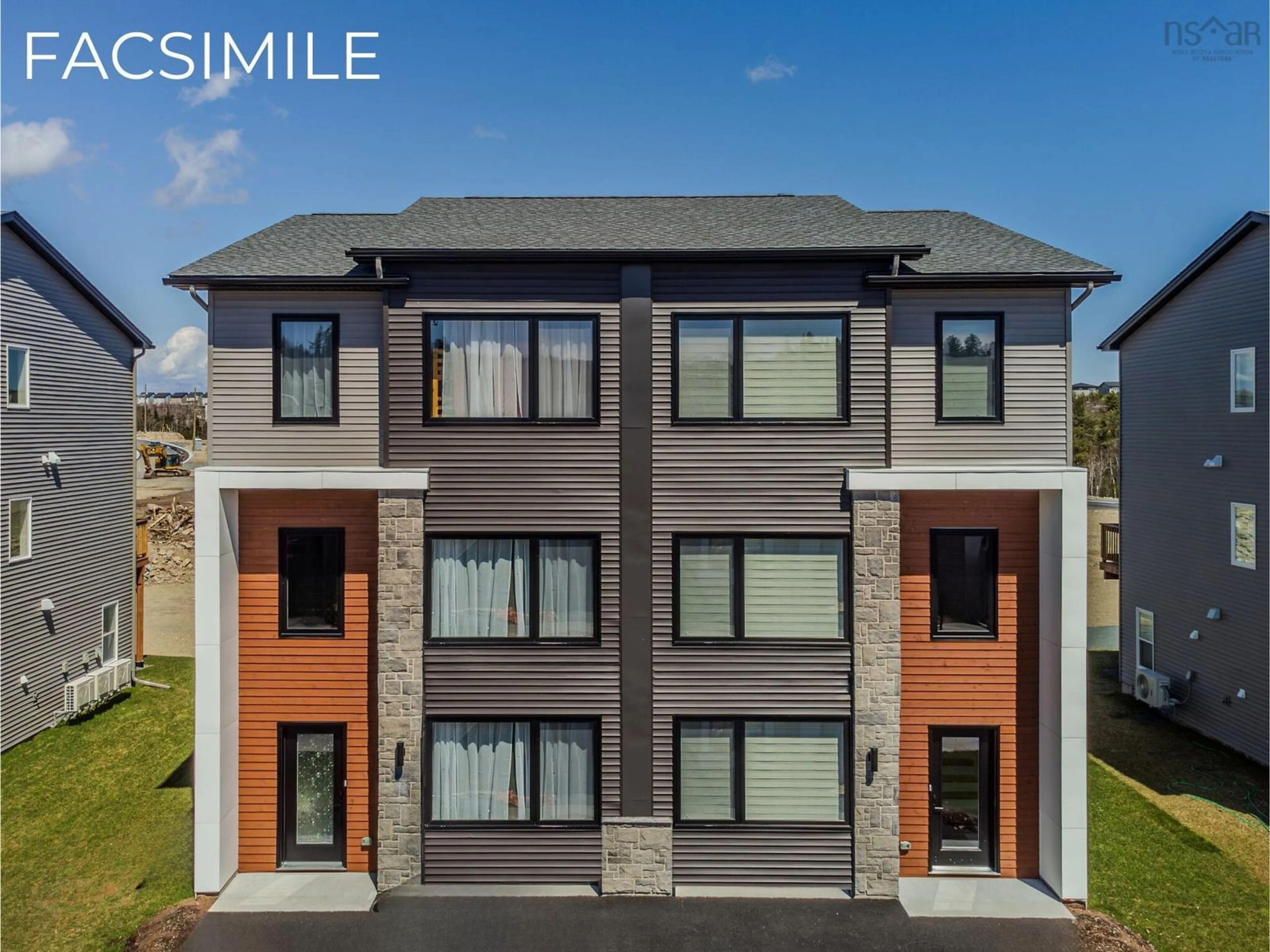 Home with brick exterior material, street for 72 Colonial Cres #74A, Halifax Nova Scotia B3R 1G9