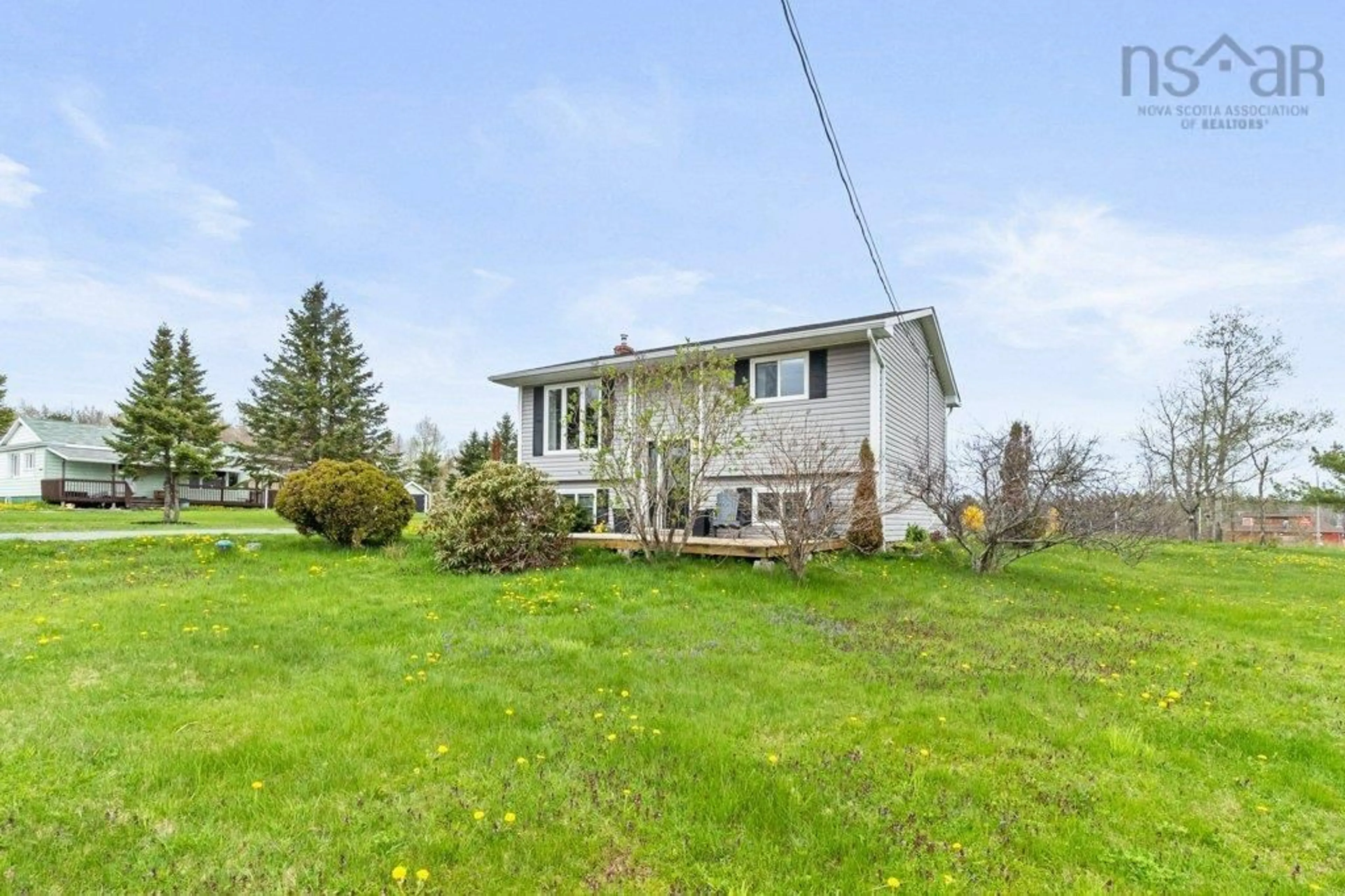 A pic from outside/outdoor area/front of a property/back of a property/a pic from drone, water/lake/river/ocean view for 61 Halls Rd, Enfield Nova Scotia B2T 1C4