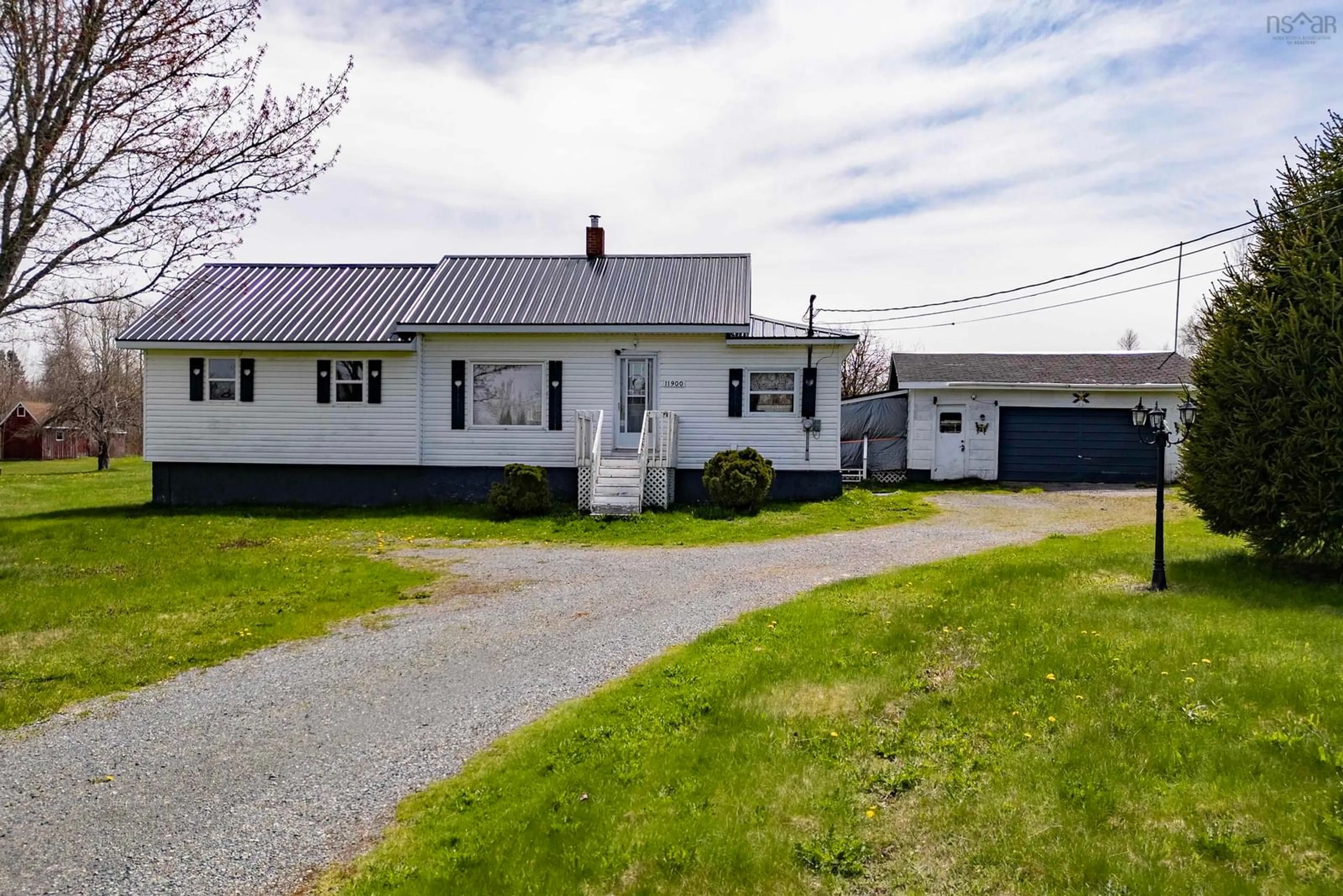 A pic from outside/outdoor area/front of a property/back of a property/a pic from drone, street for 11900 Highway 2, Leamington Nova Scotia B0M 1X0