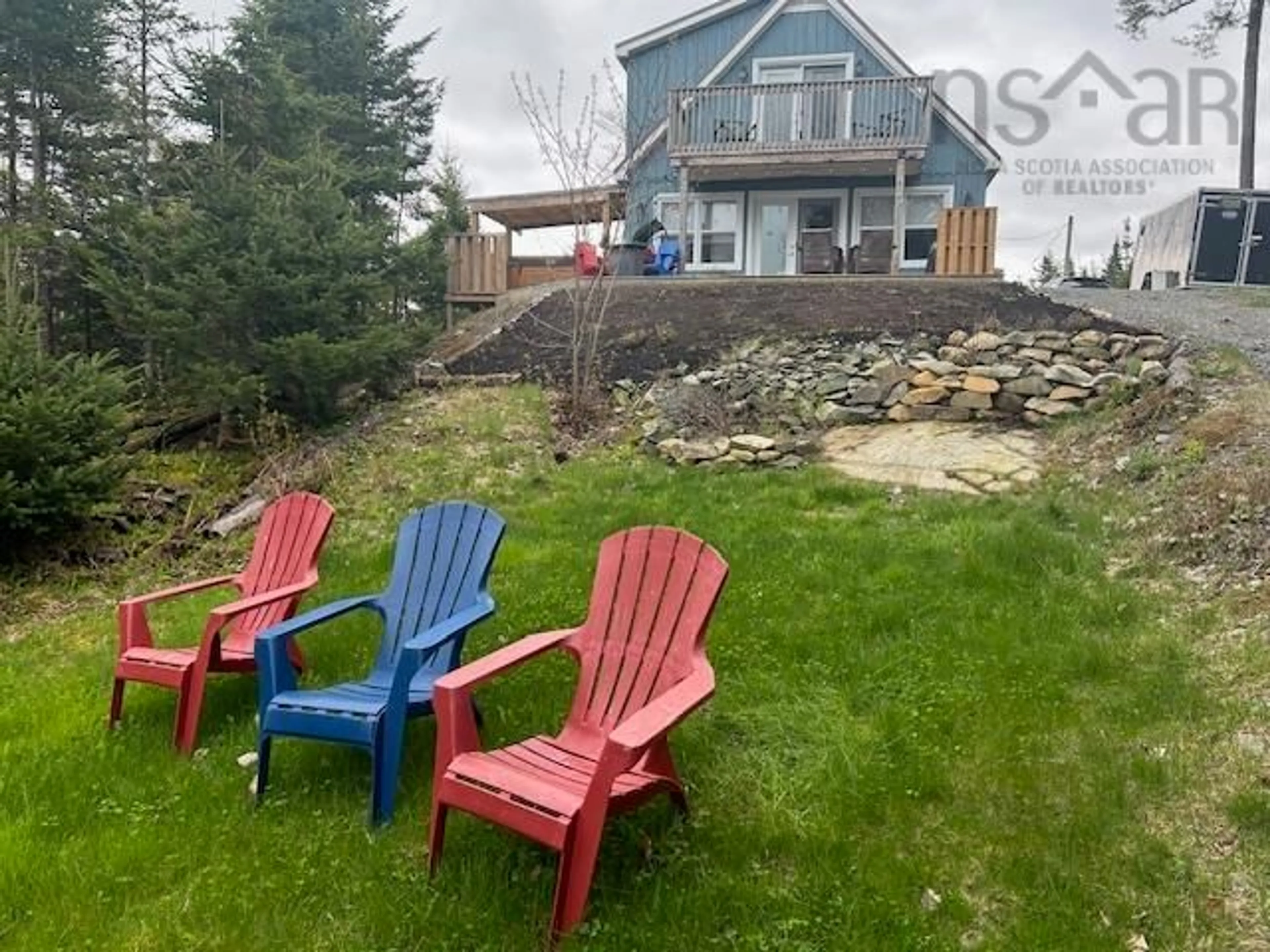Patio, water/lake/river/ocean view for 165 Meek Arm Trail #35, East Uniacke Nova Scotia B0N 1Z0