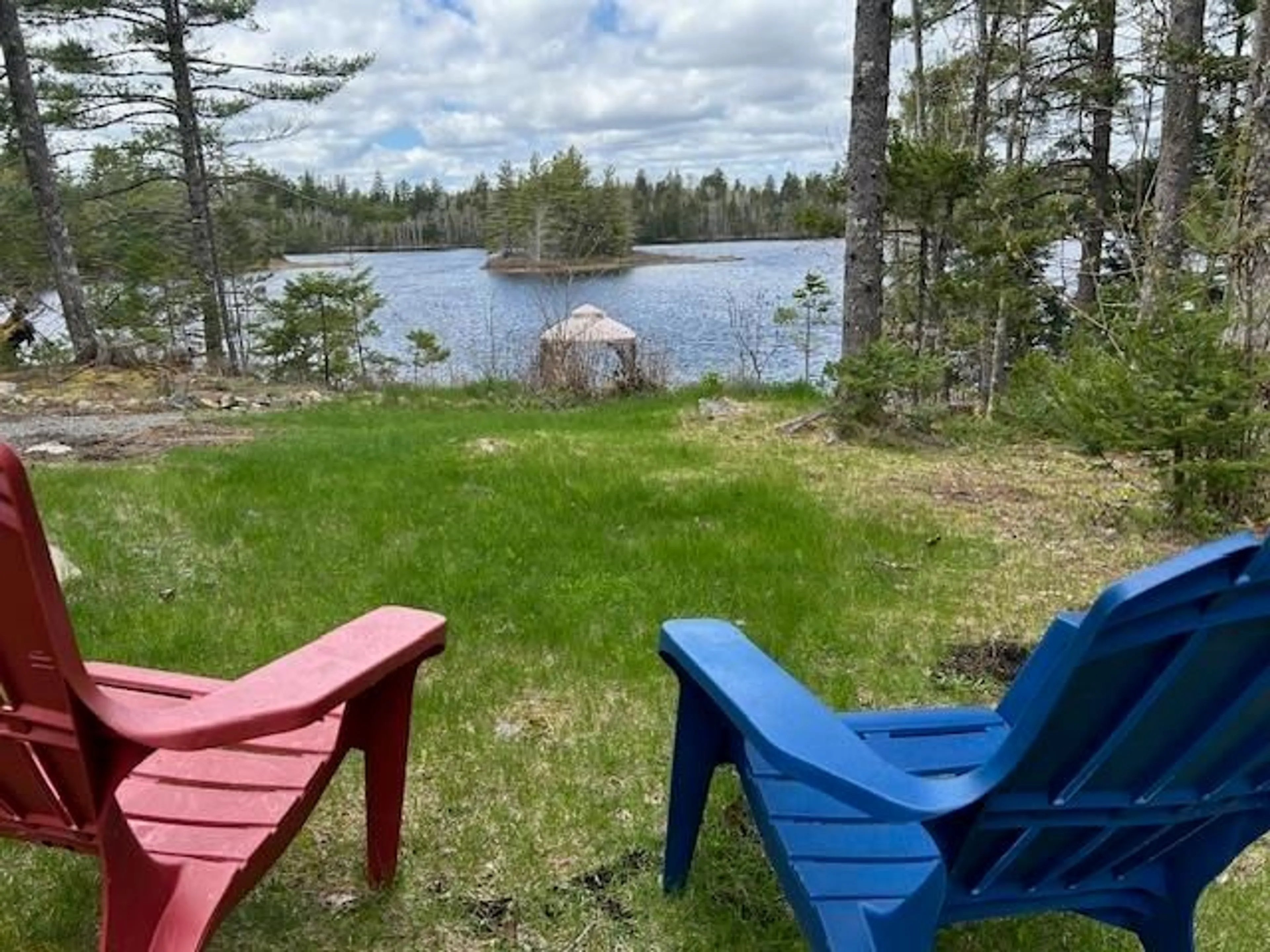 Patio, water/lake/river/ocean view for 165 Meek Arm Trail #35, East Uniacke Nova Scotia B0N 1Z0