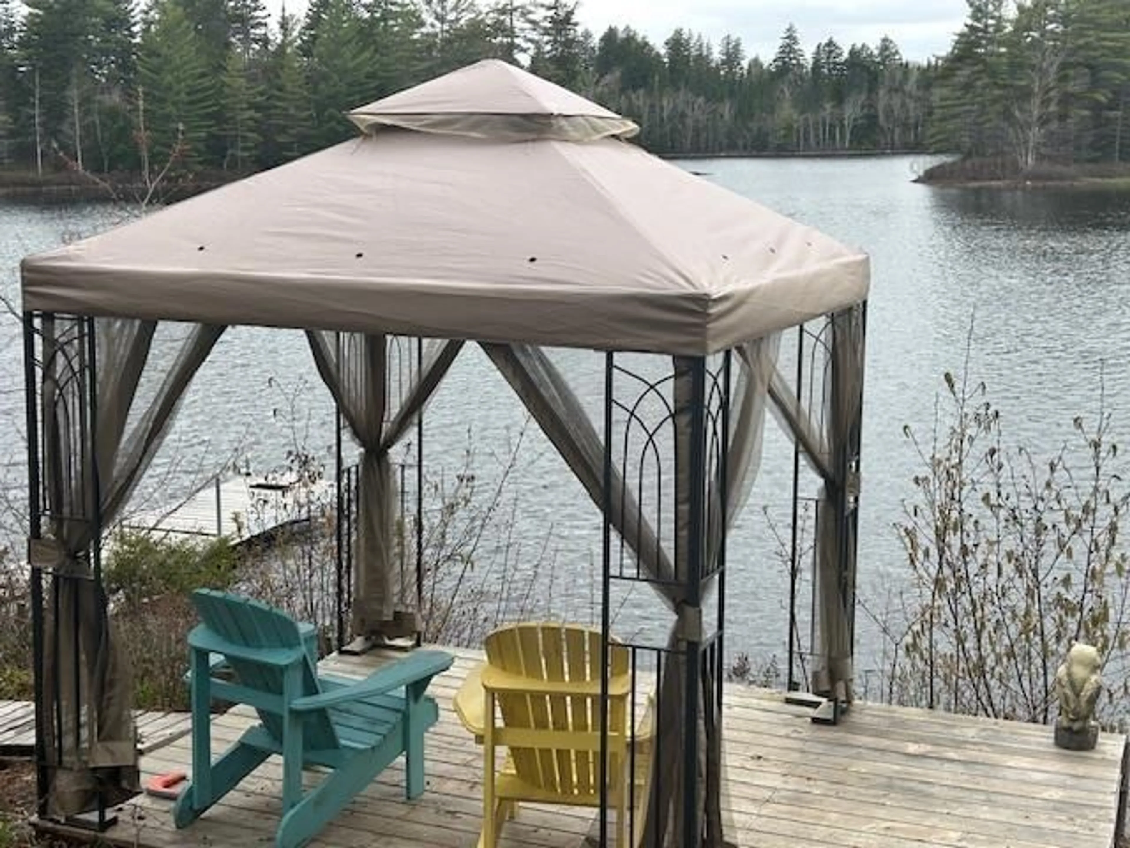 Patio, water/lake/river/ocean view for 165 Meek Arm Trail #35, East Uniacke Nova Scotia B0N 1Z0