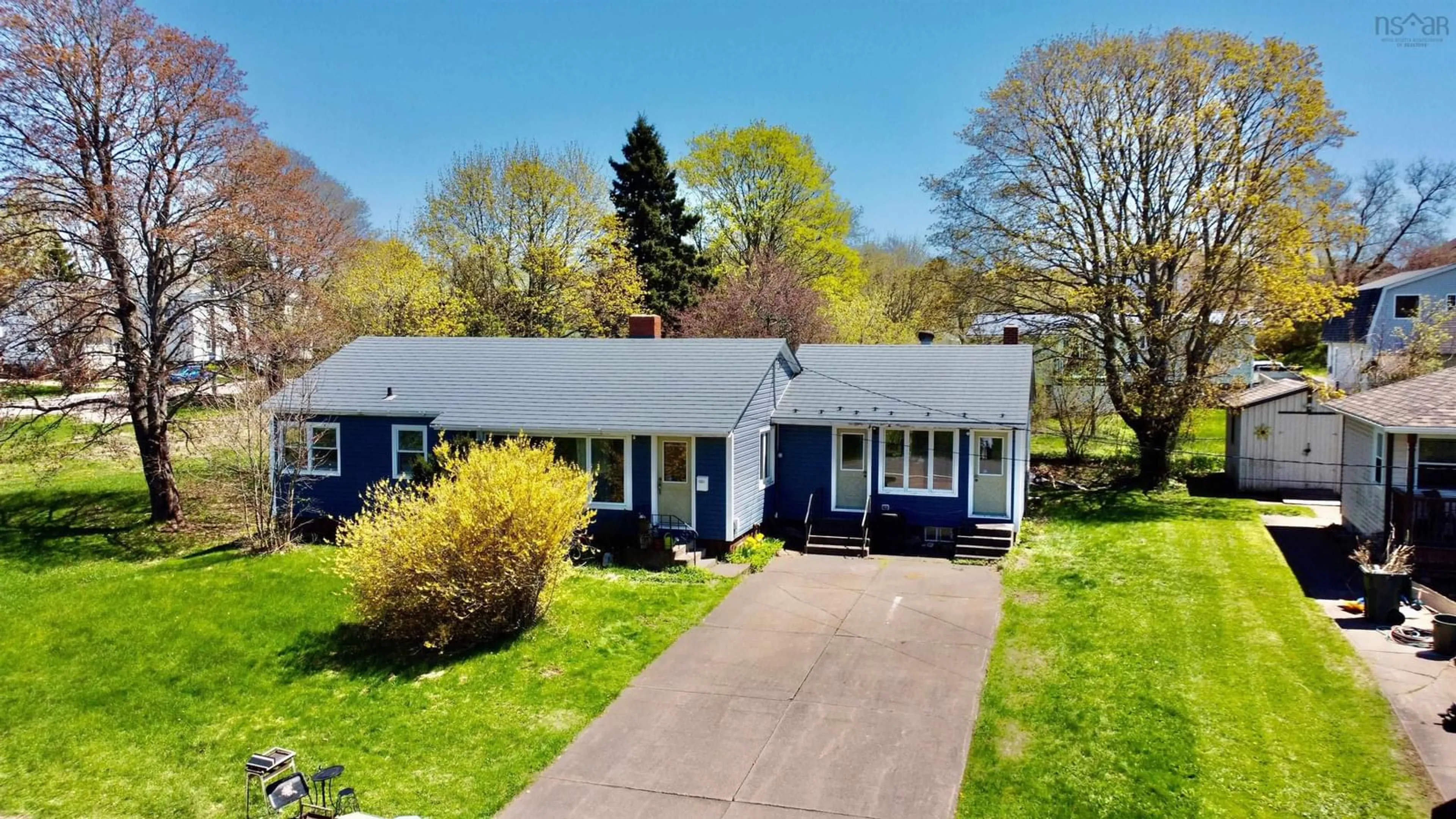 A pic from outside/outdoor area/front of a property/back of a property/a pic from drone, street for 6 Dickey St, Amherst Nova Scotia B4H 2H7