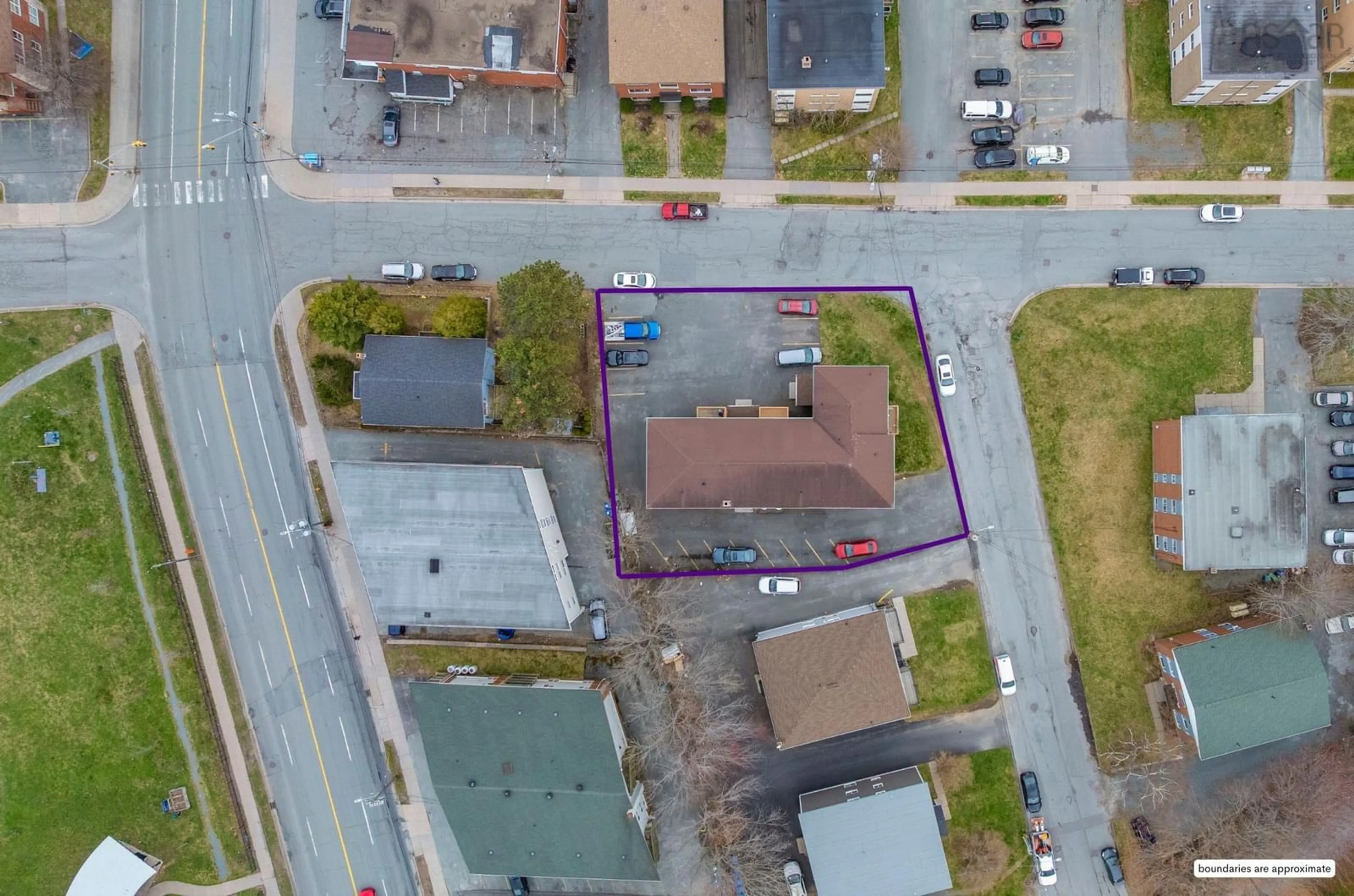 A pic from outside/outdoor area/front of a property/back of a property/a pic from drone, street for 85/85A Evans Ave, Fairview Nova Scotia B3M 1C7
