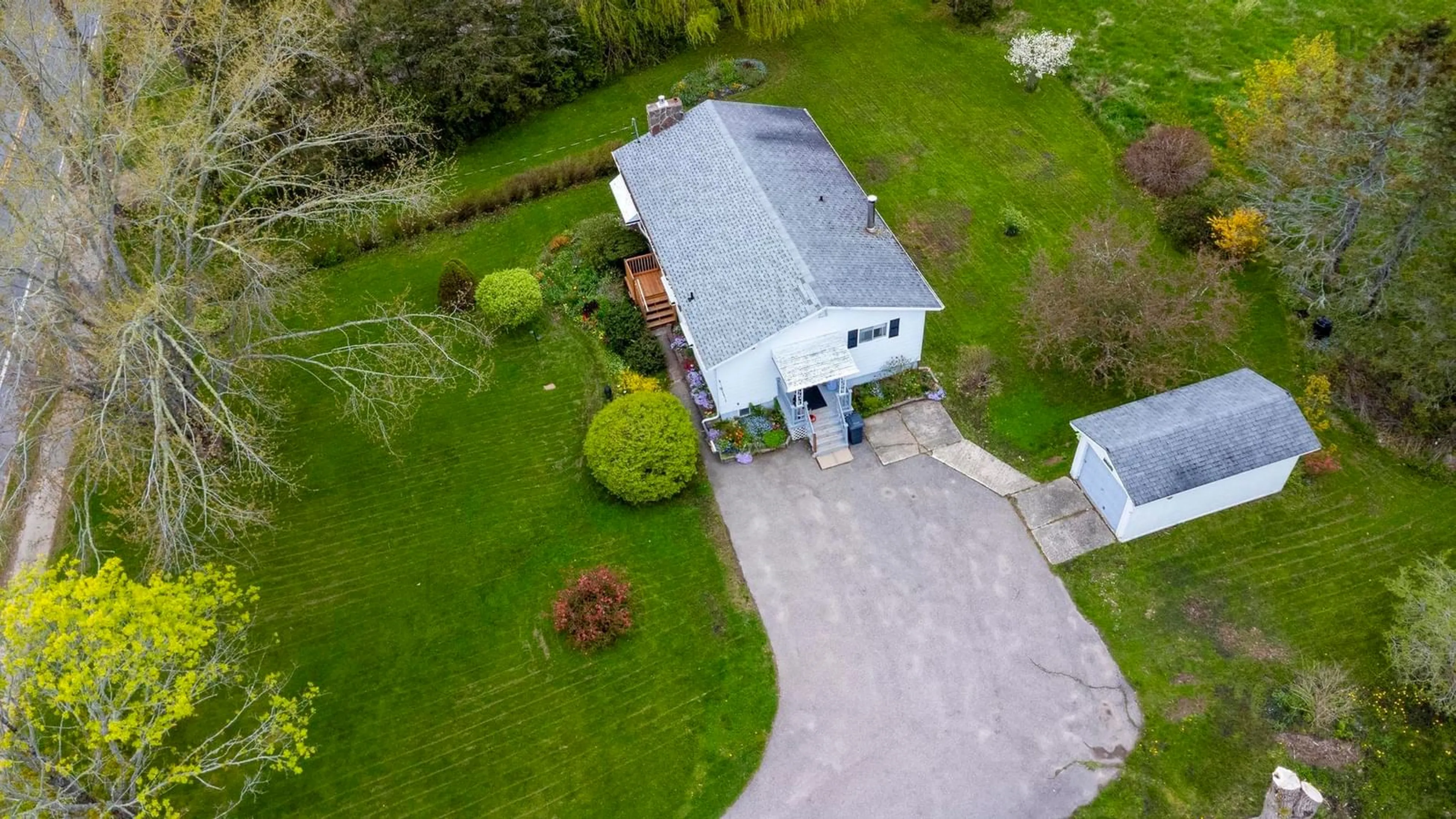 A pic from outside/outdoor area/front of a property/back of a property/a pic from drone, street for 683 Main St, Lawrencetown Nova Scotia B0S 1M0