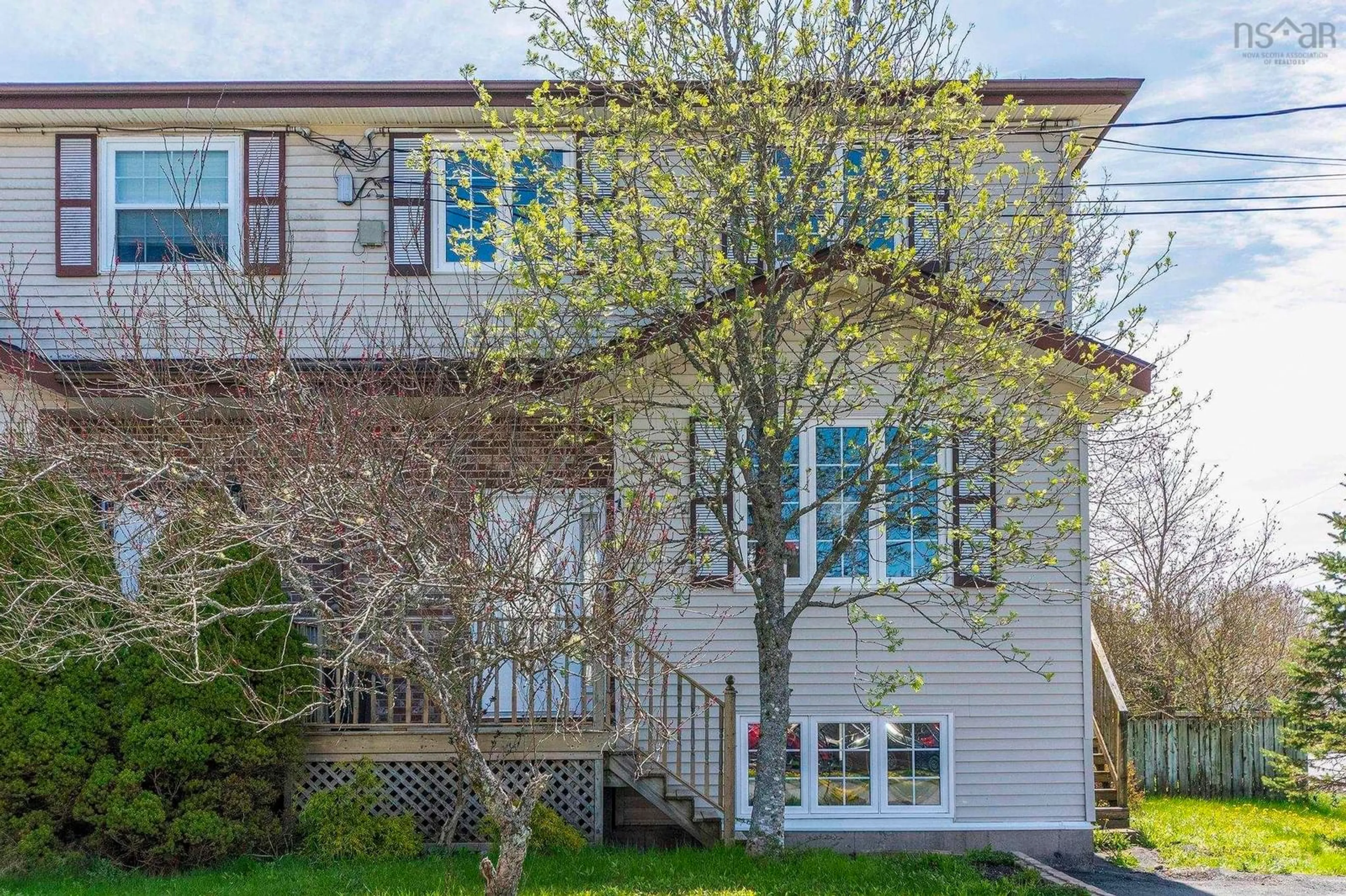 Home with vinyl exterior material, street for 1 Sugar Maple Dr, Timberlea Nova Scotia B3T 1G3
