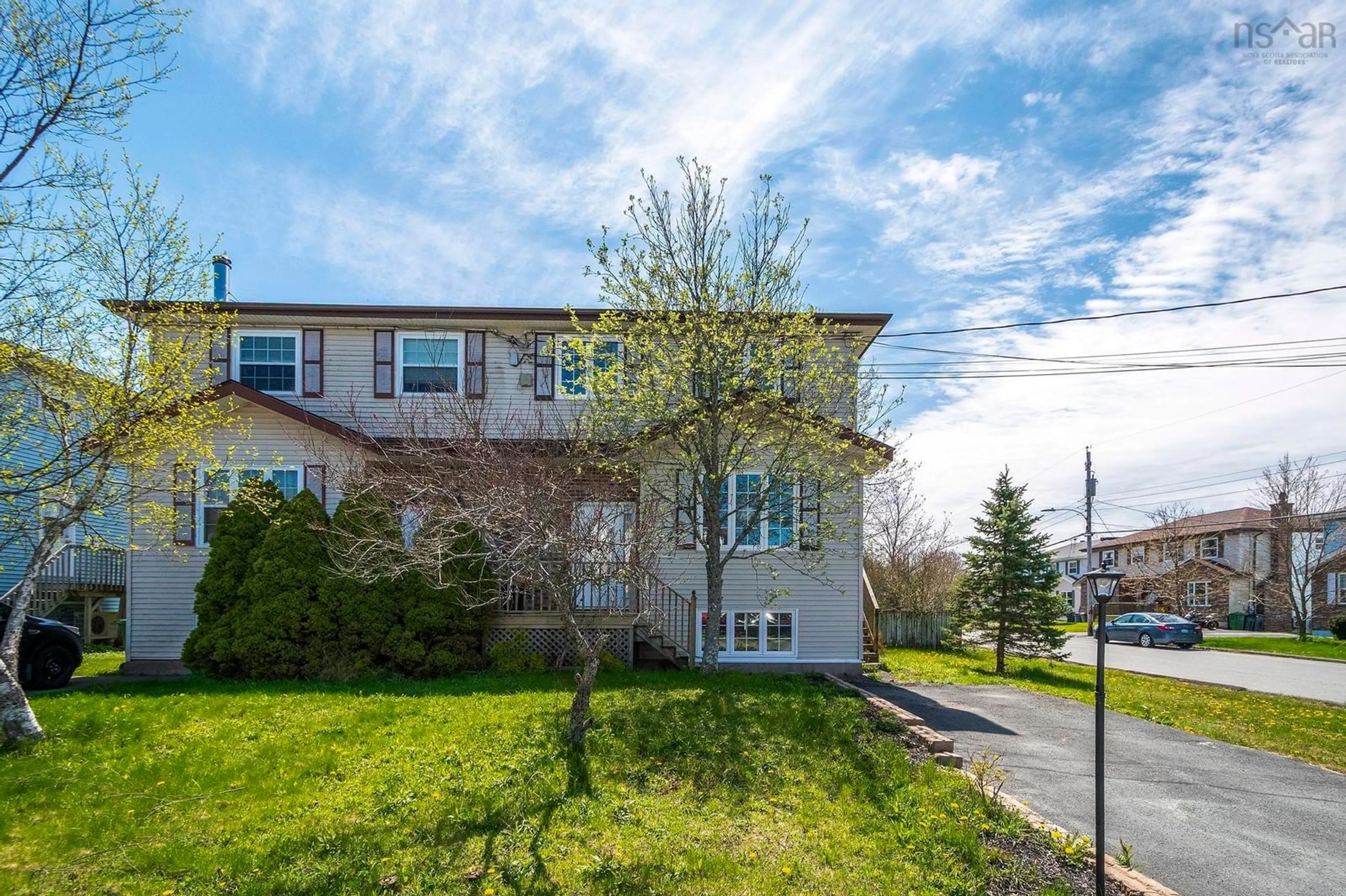 A pic from outside/outdoor area/front of a property/back of a property/a pic from drone, street for 1 Sugar Maple Dr, Timberlea Nova Scotia B3T 1G3