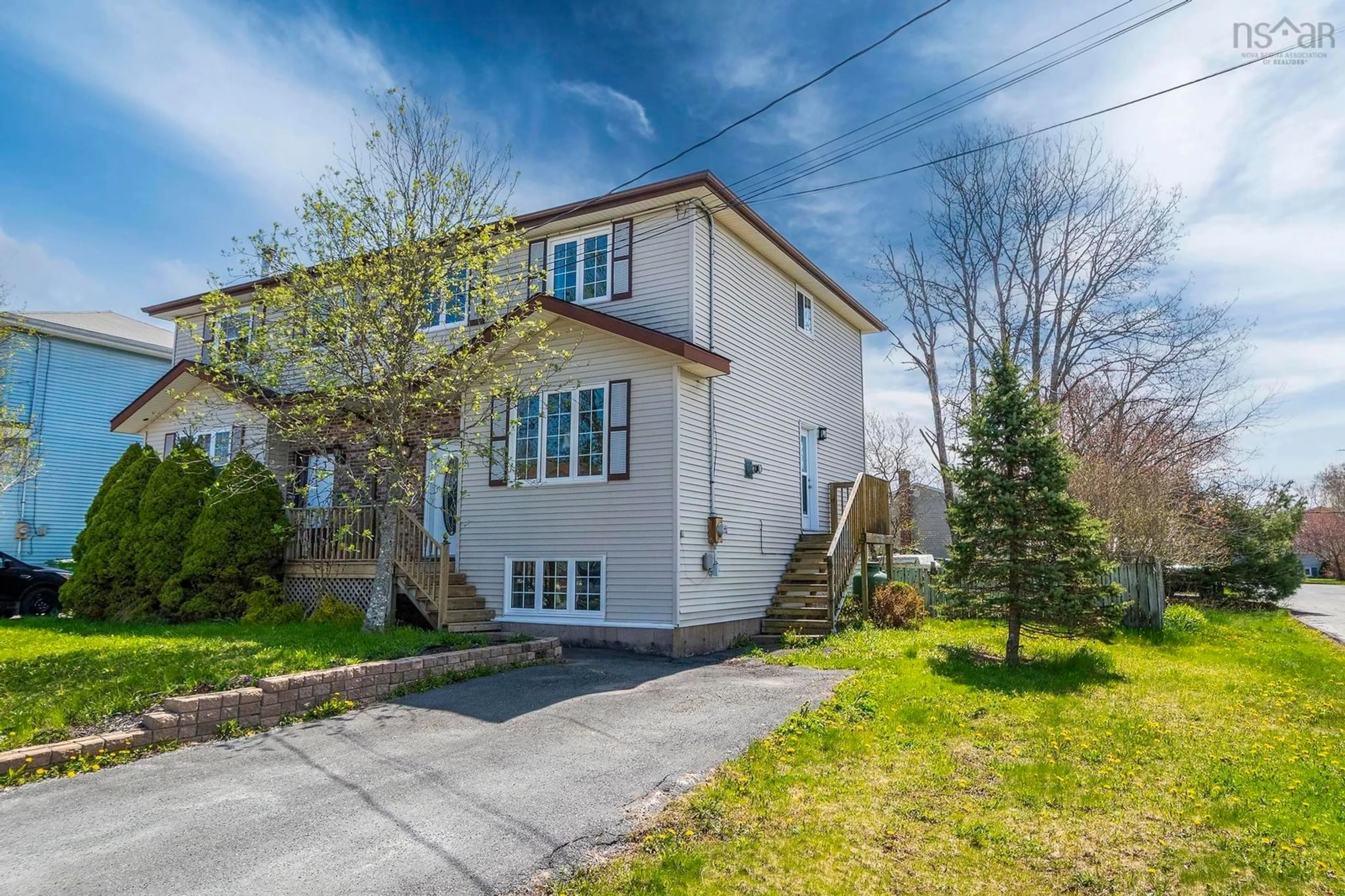 A pic from outside/outdoor area/front of a property/back of a property/a pic from drone, street for 1 Sugar Maple Dr, Timberlea Nova Scotia B3T 1G3