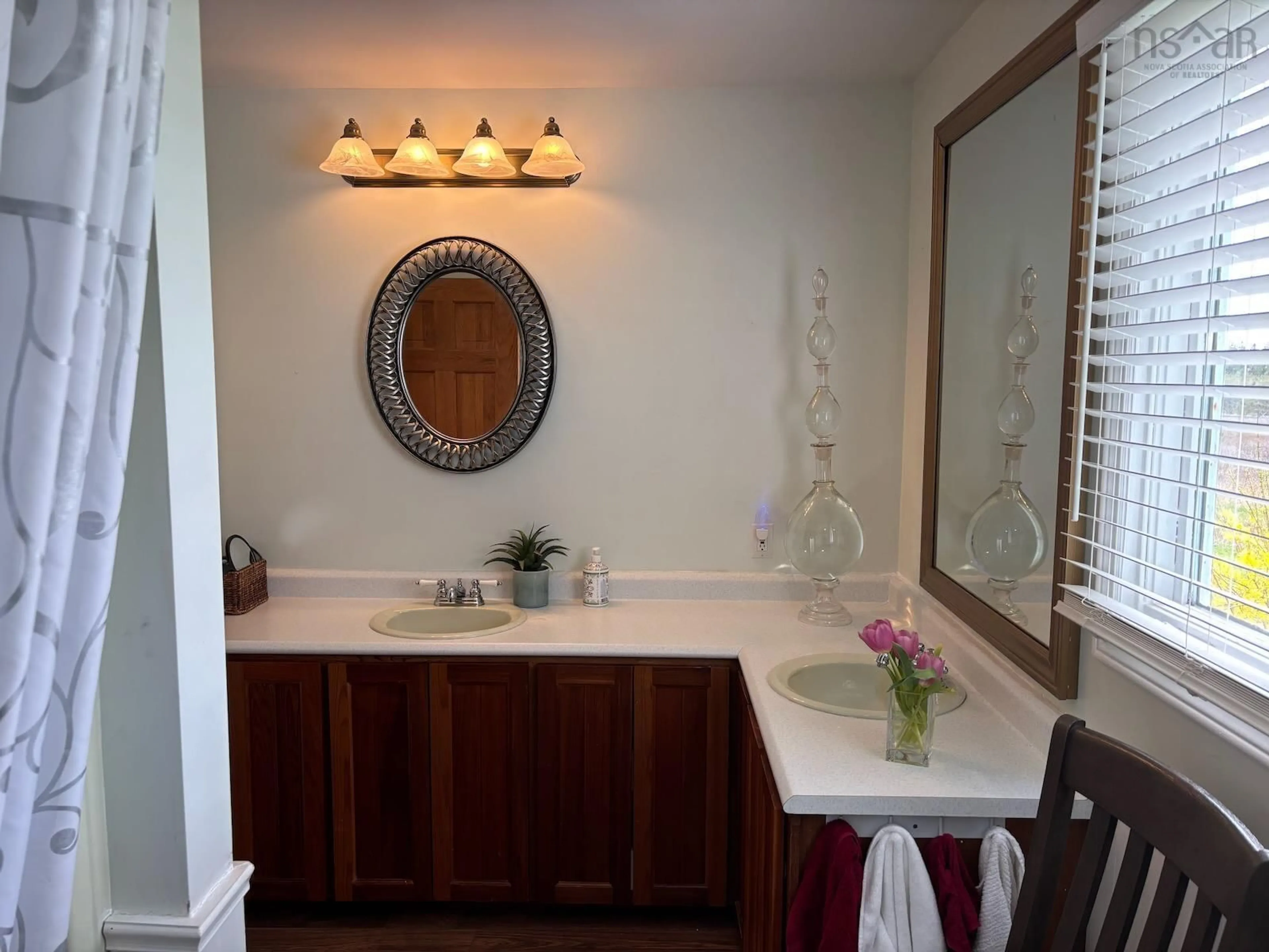 Contemporary bathroom, ceramic/tile floor for 4494 Highway 1 #1, Woodvale Nova Scotia B5A 5B1