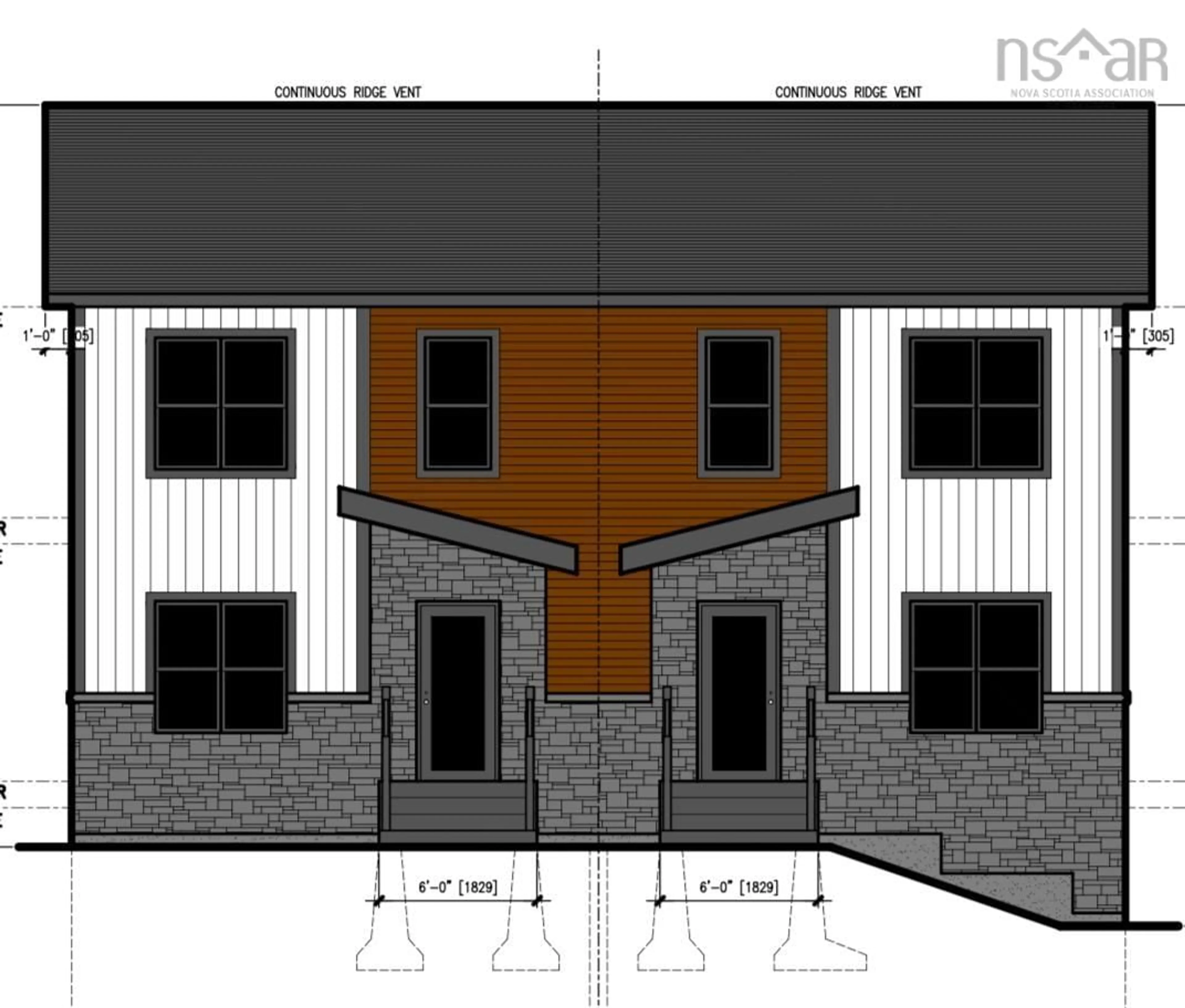 Floor plan for 129 Colonial Cres, Halifax Nova Scotia B3R 0H8