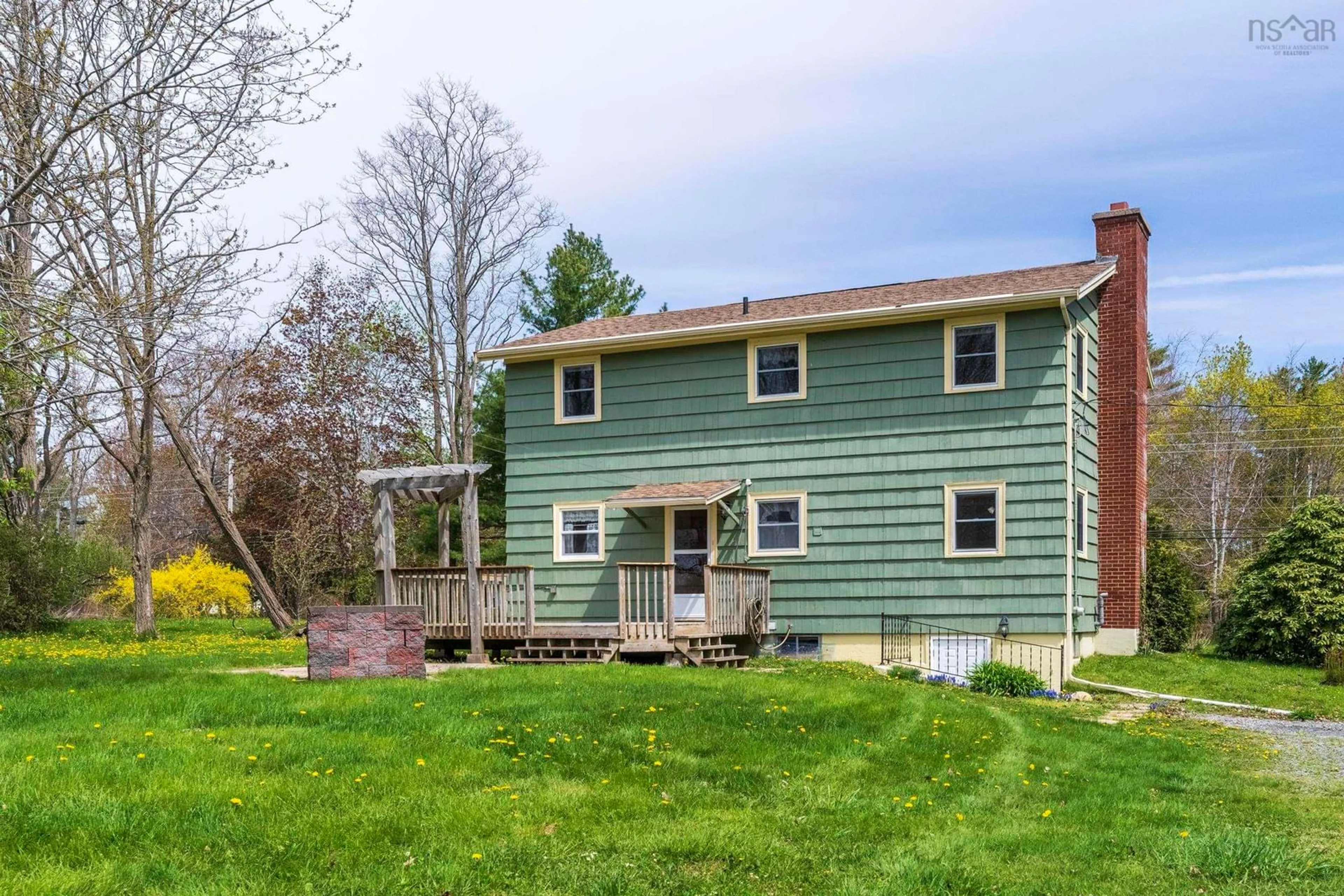 Home with vinyl exterior material, street for 813 Upper Branch Rd, Auburndale Nova Scotia B4V 3M5