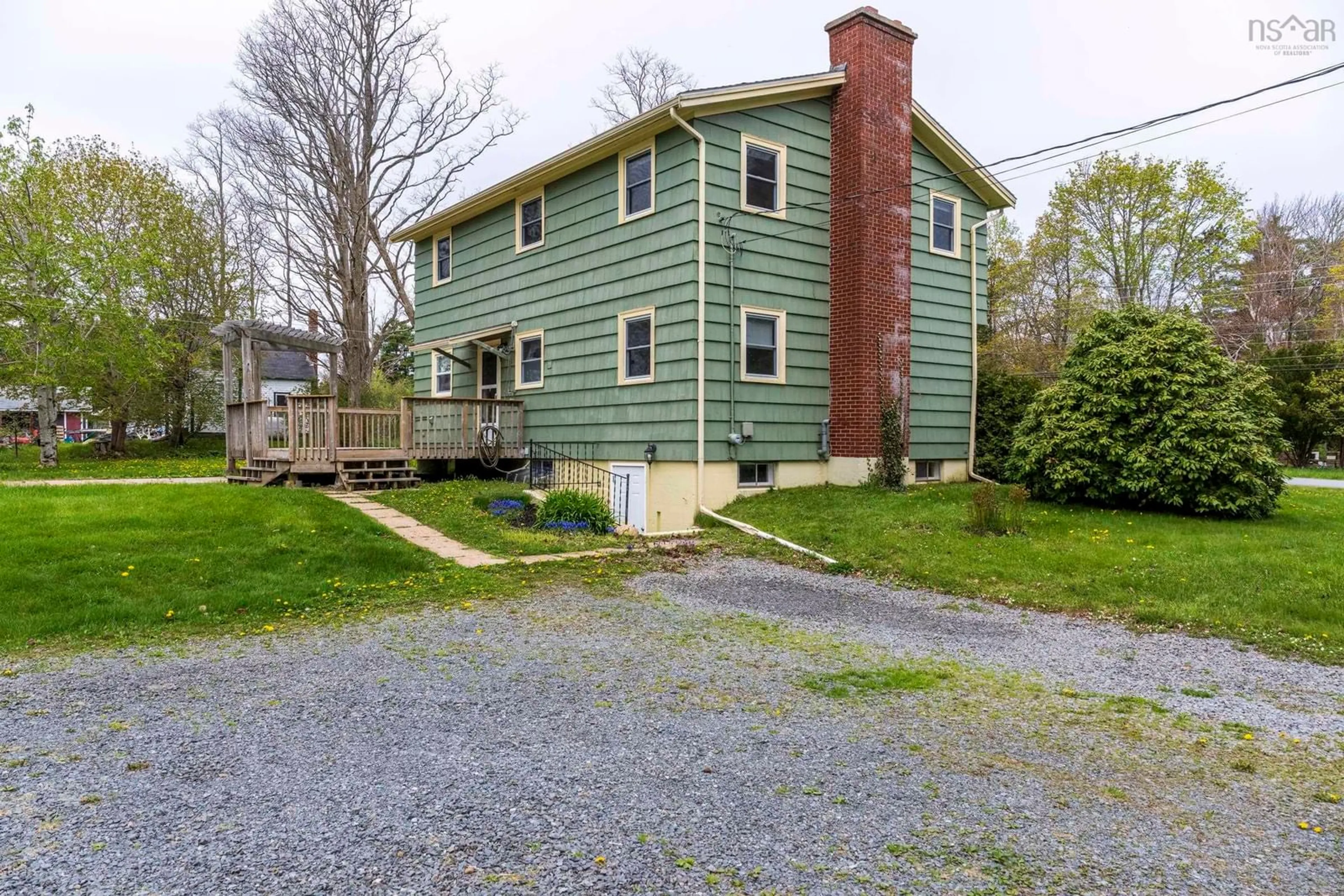A pic from outside/outdoor area/front of a property/back of a property/a pic from drone, street for 813 Upper Branch Rd, Auburndale Nova Scotia B4V 3M5