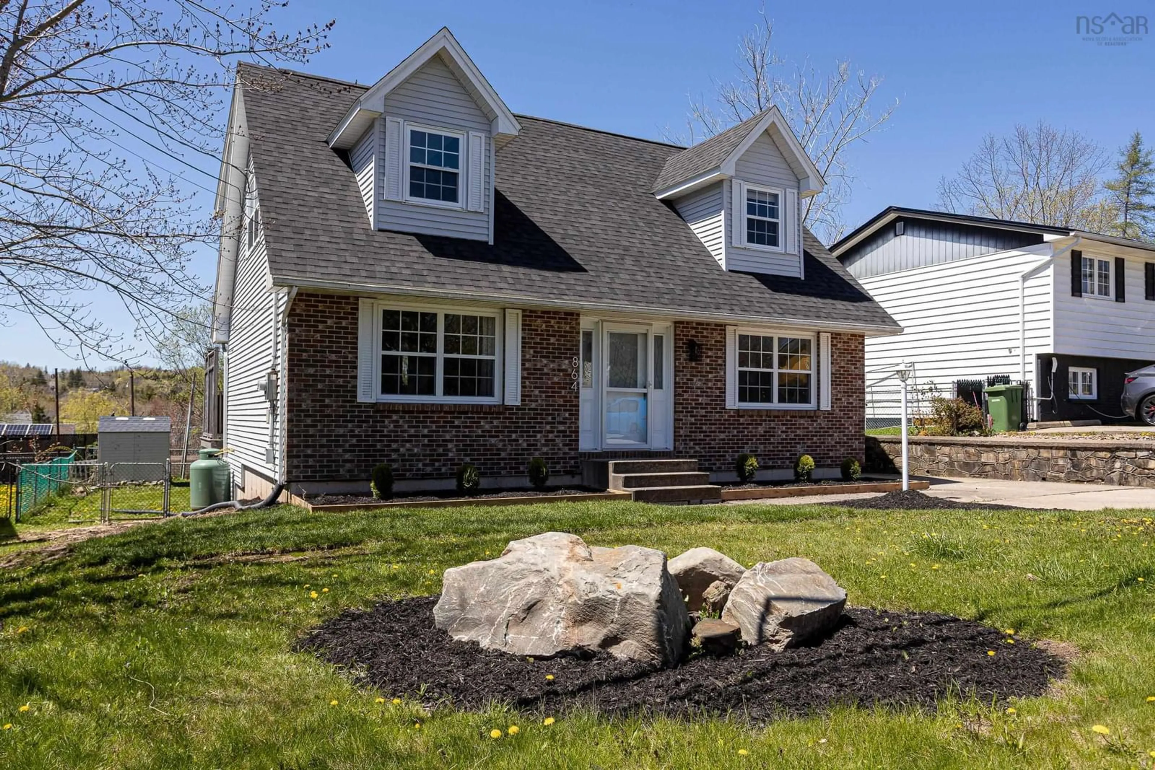 Home with brick exterior material, street for 864 Old Sackville Rd, Sackville Nova Scotia B4E 1R1
