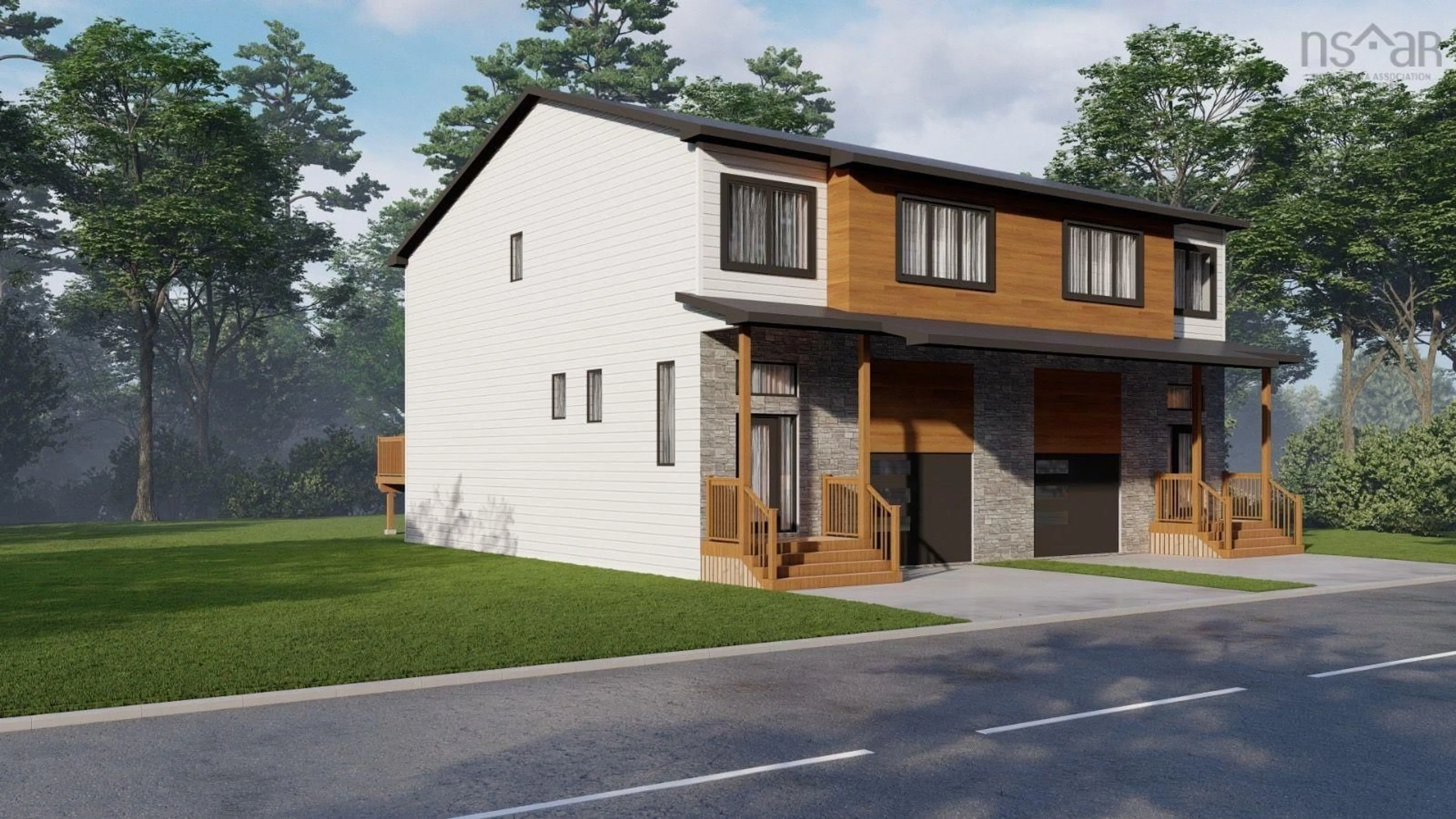 Home with brick exterior material, street for 47 Simona Dr #SMD19A, Dartmouth Nova Scotia B2X 0E1