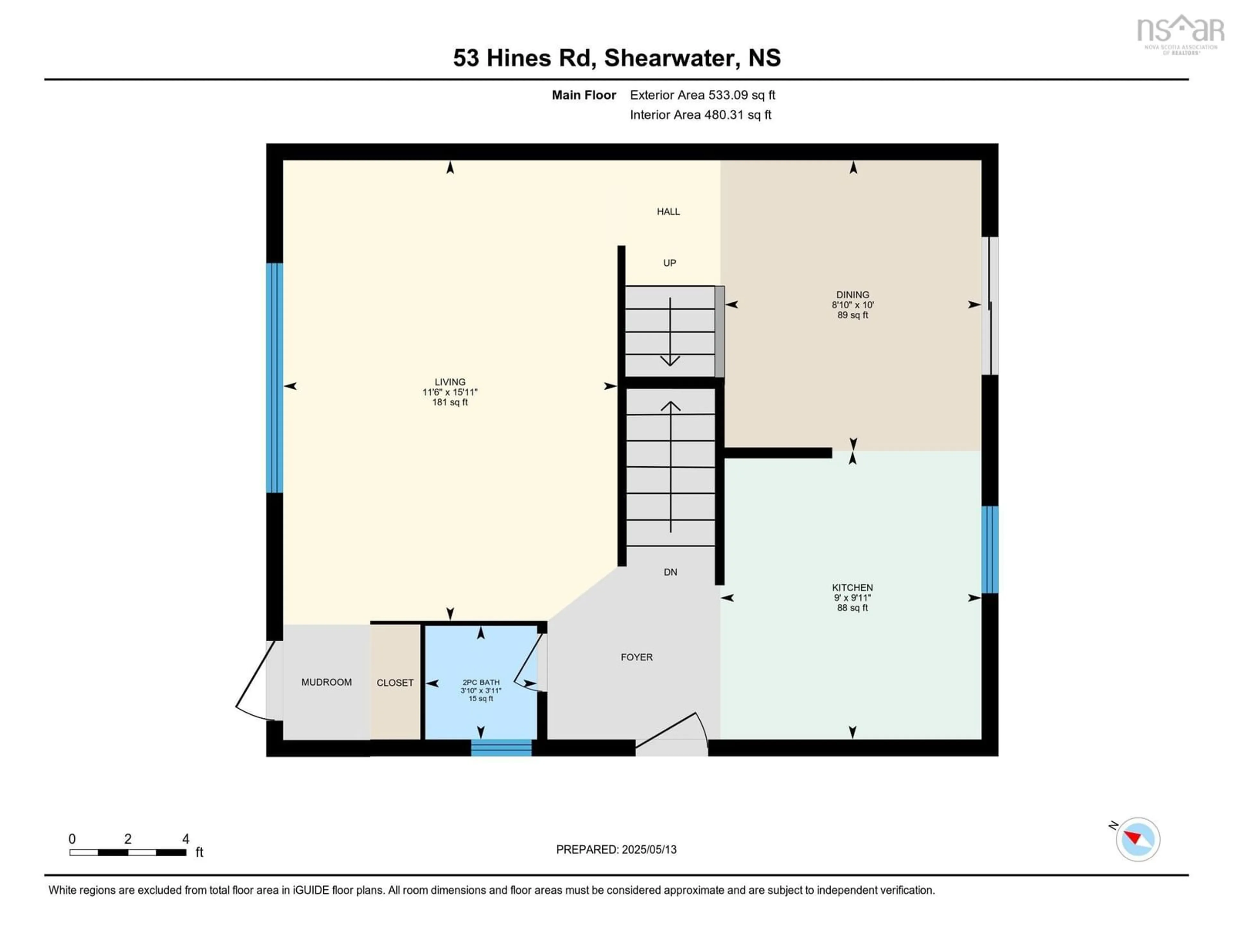 Floor plan for 53 Hines Rd, Eastern Passage Nova Scotia B3G 1M7