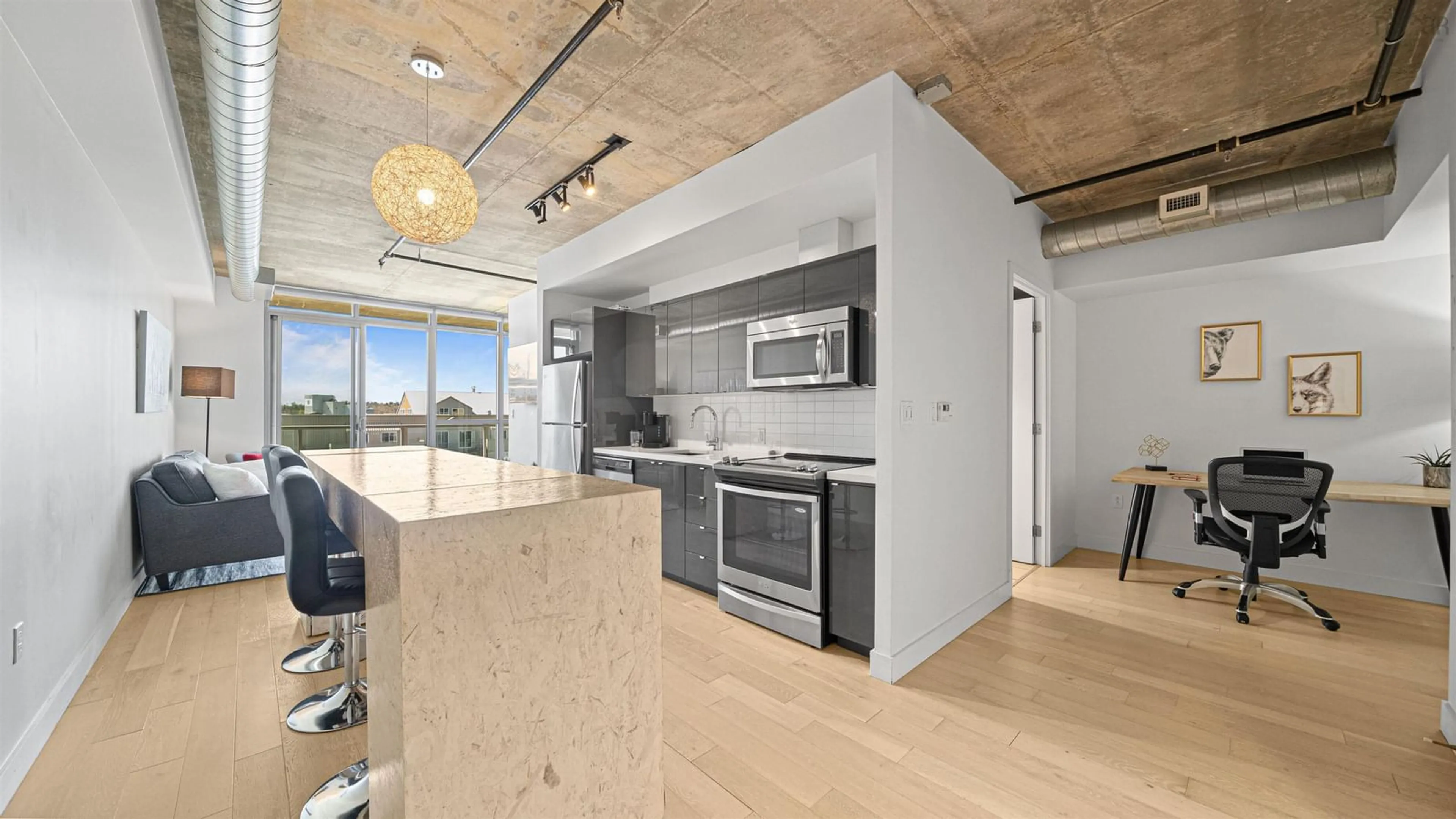 Open concept kitchen, unknown for 1065 Barrington St #513, Halifax Nova Scotia B3H 0B7