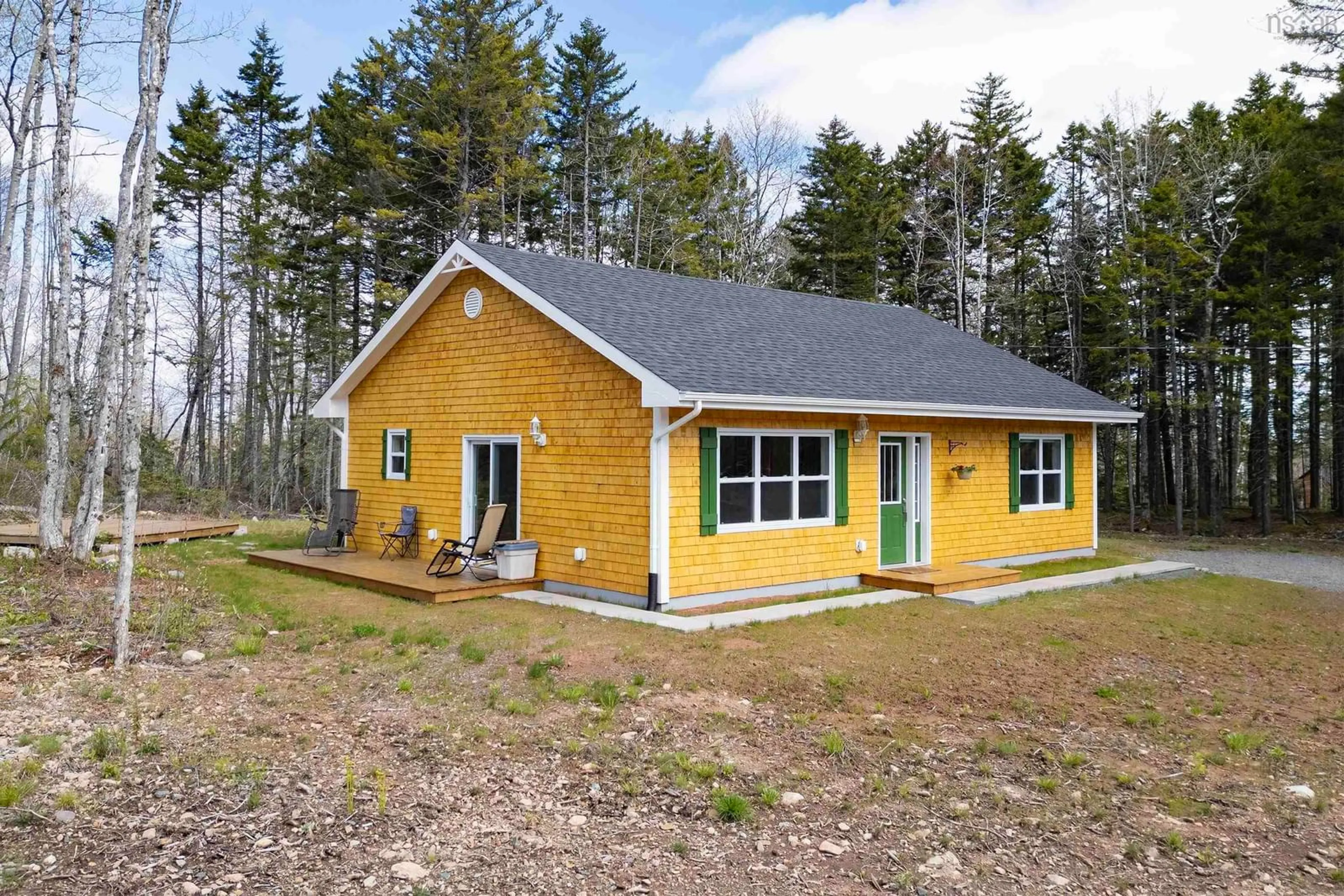 Home with vinyl exterior material, street for 78 Whistle Stop Crt, Westchester Nova Scotia B0M 2A0