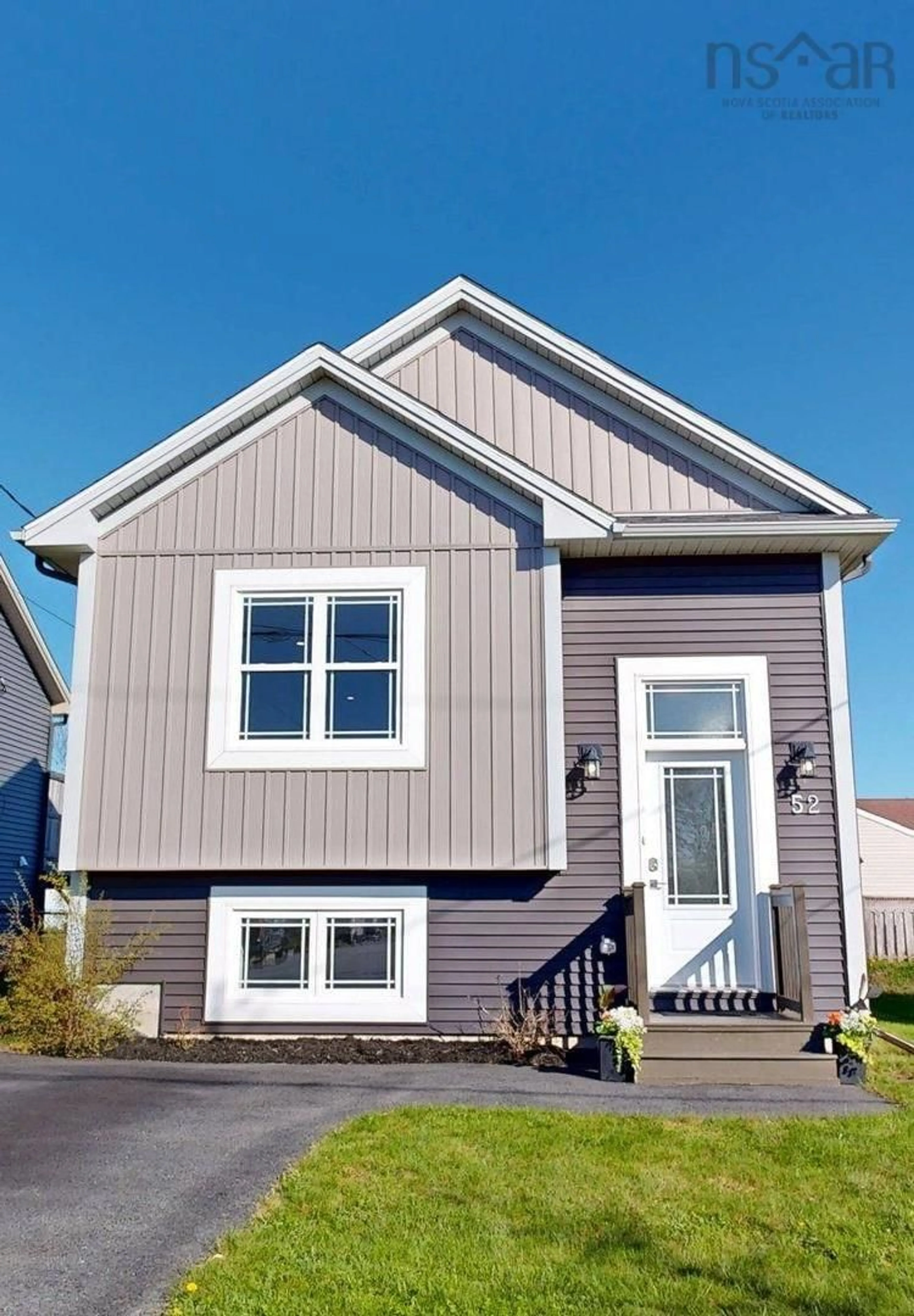 Home with vinyl exterior material, street for 52 Boyne Crt, Eastern Passage Nova Scotia B3G 1C6