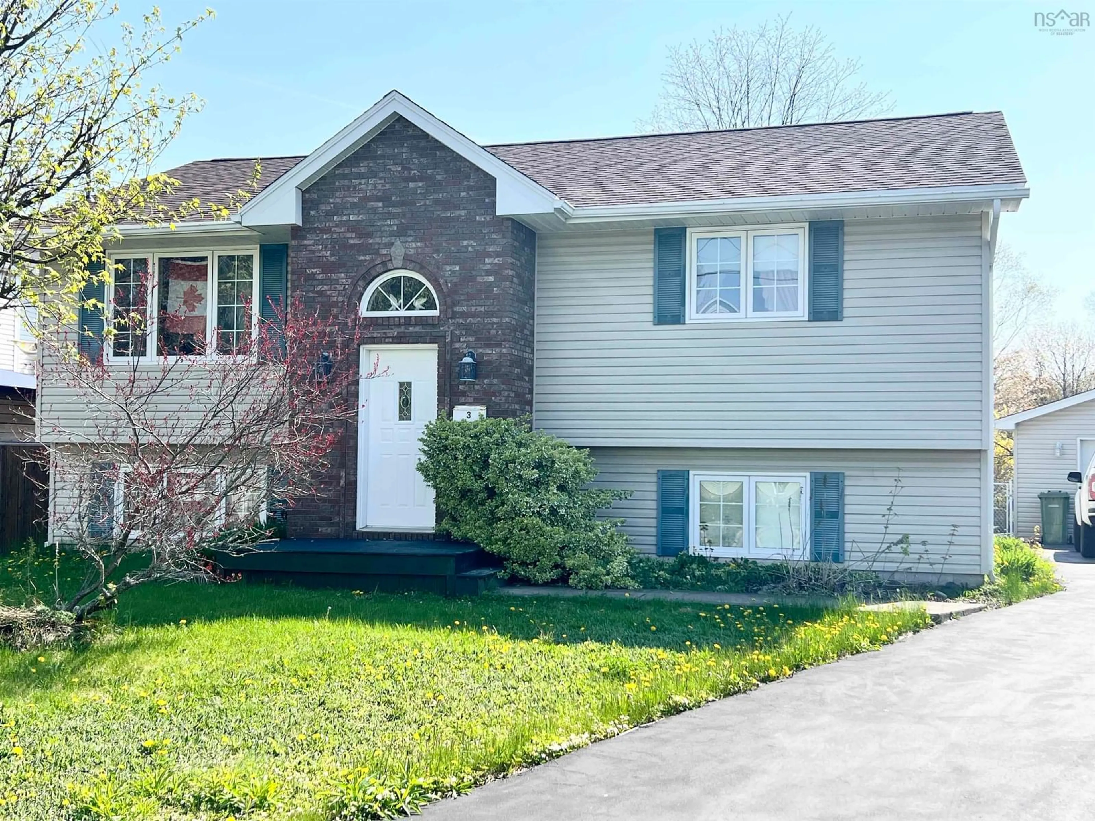 Home with vinyl exterior material, street for 3 Fury Dr, Dartmouth Nova Scotia B3A 4Y1