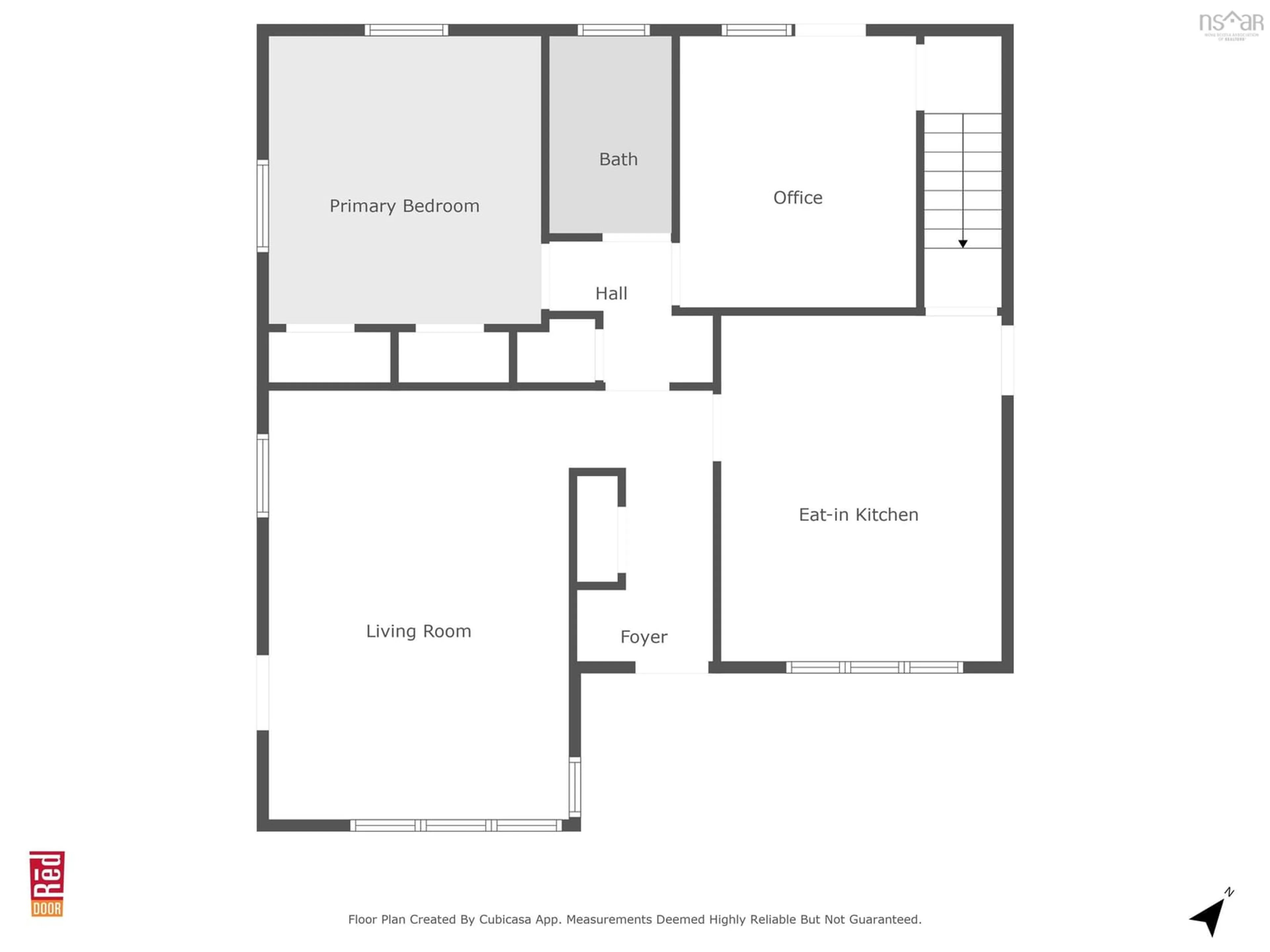 Floor plan for 297 Aberdeen Road, Bridgewater Nova Scotia B4V 2T3