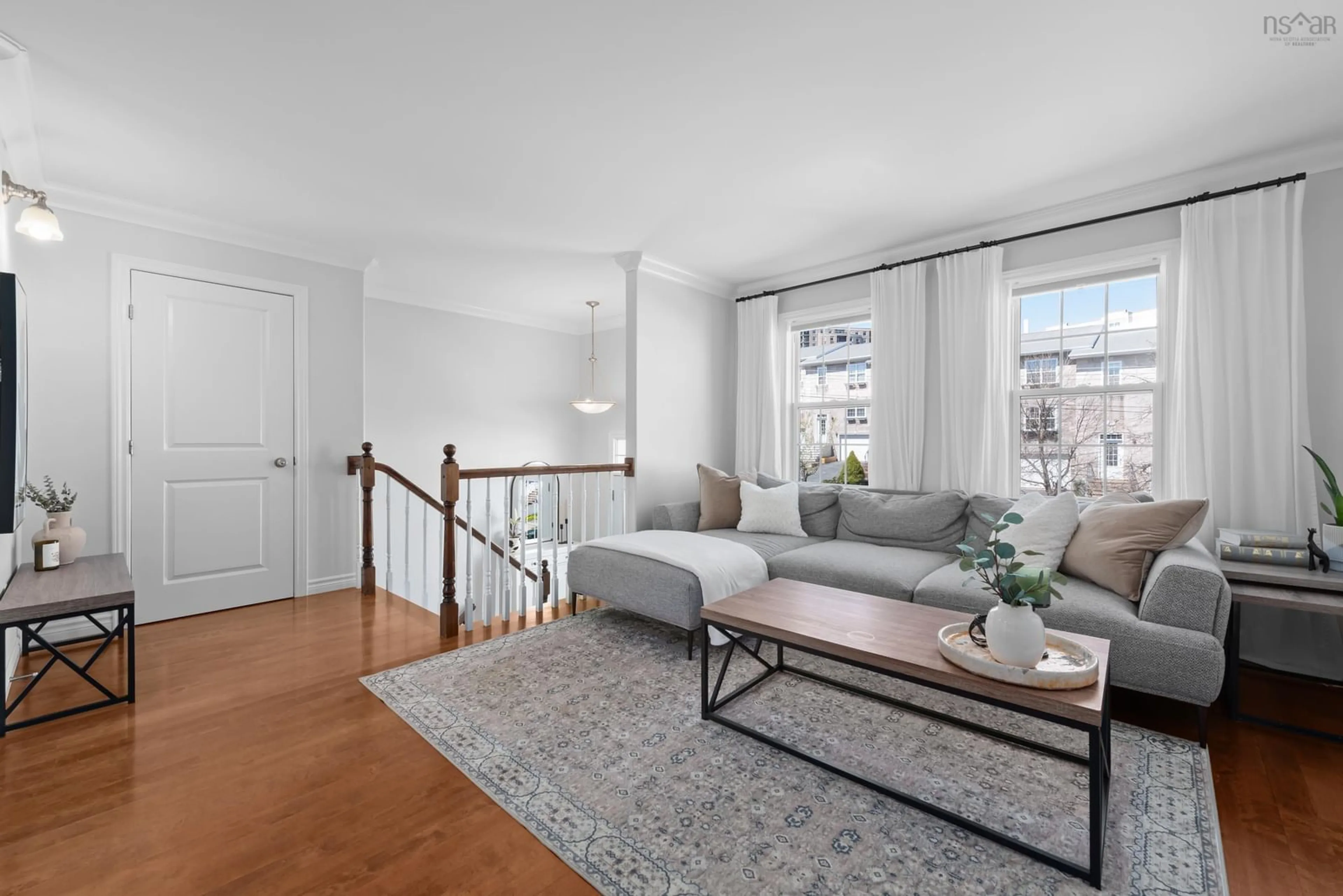 Living room with furniture, unknown for 18 Brigadier Crt, Halifax Nova Scotia B3M 4Y5