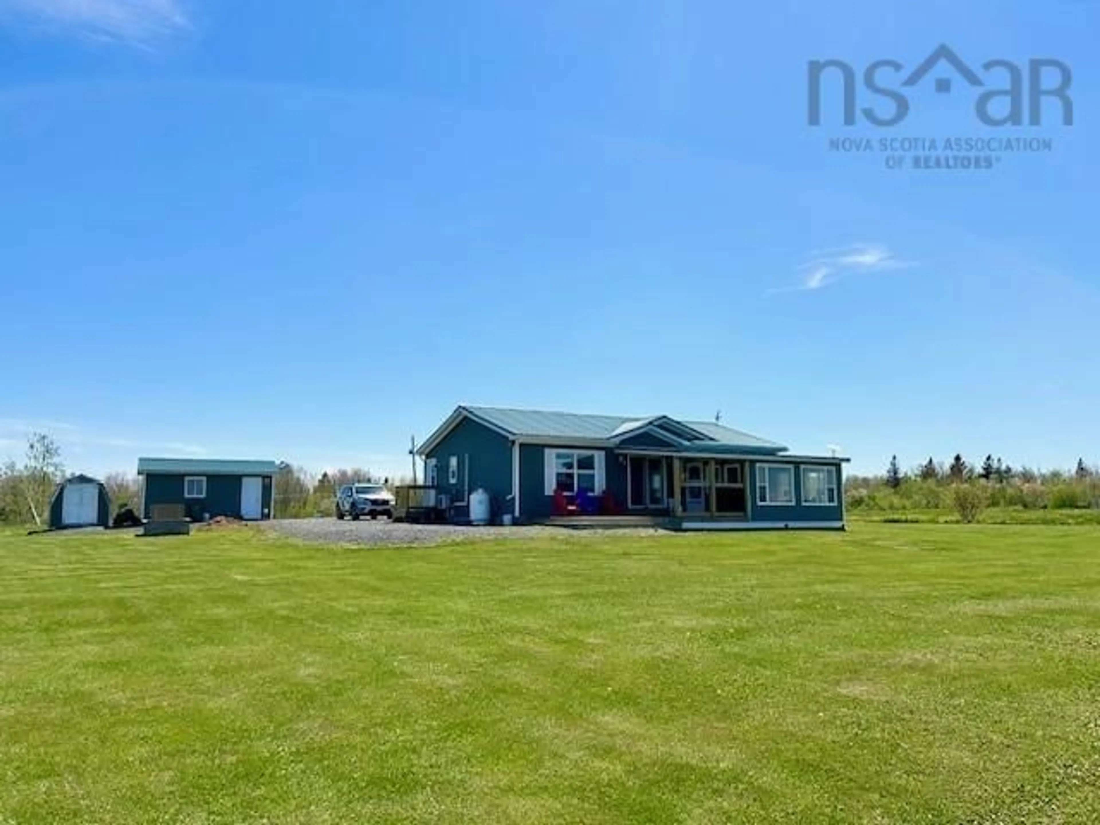 A pic from outside/outdoor area/front of a property/back of a property/a pic from drone, unknown for 1353 Blue Sea Rd, Malagash Point Nova Scotia B0K 1E0