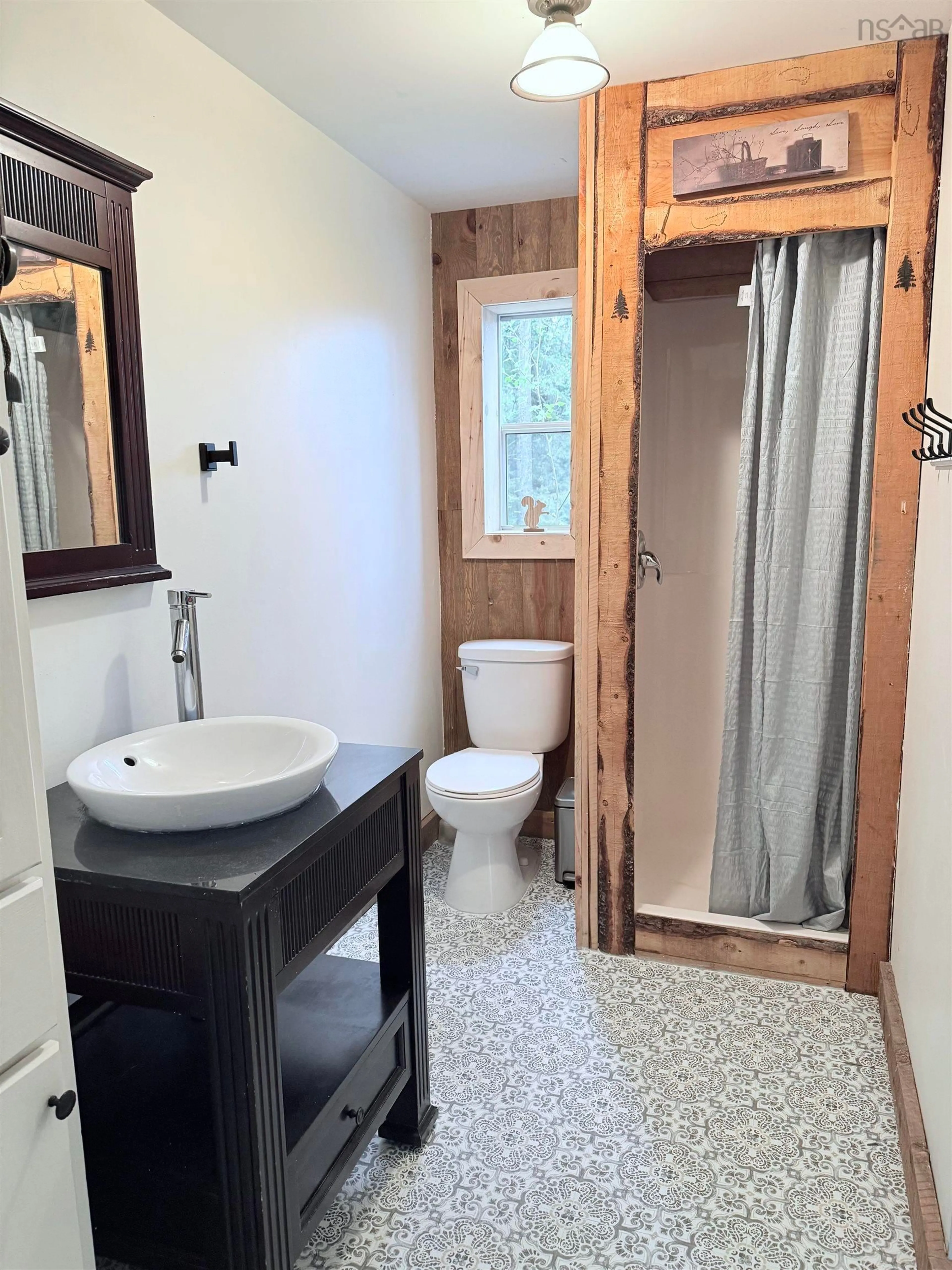 Standard bathroom, ceramic/tile floor for 737 Baker Point Rd, Molega North Nova Scotia B0T 1X0