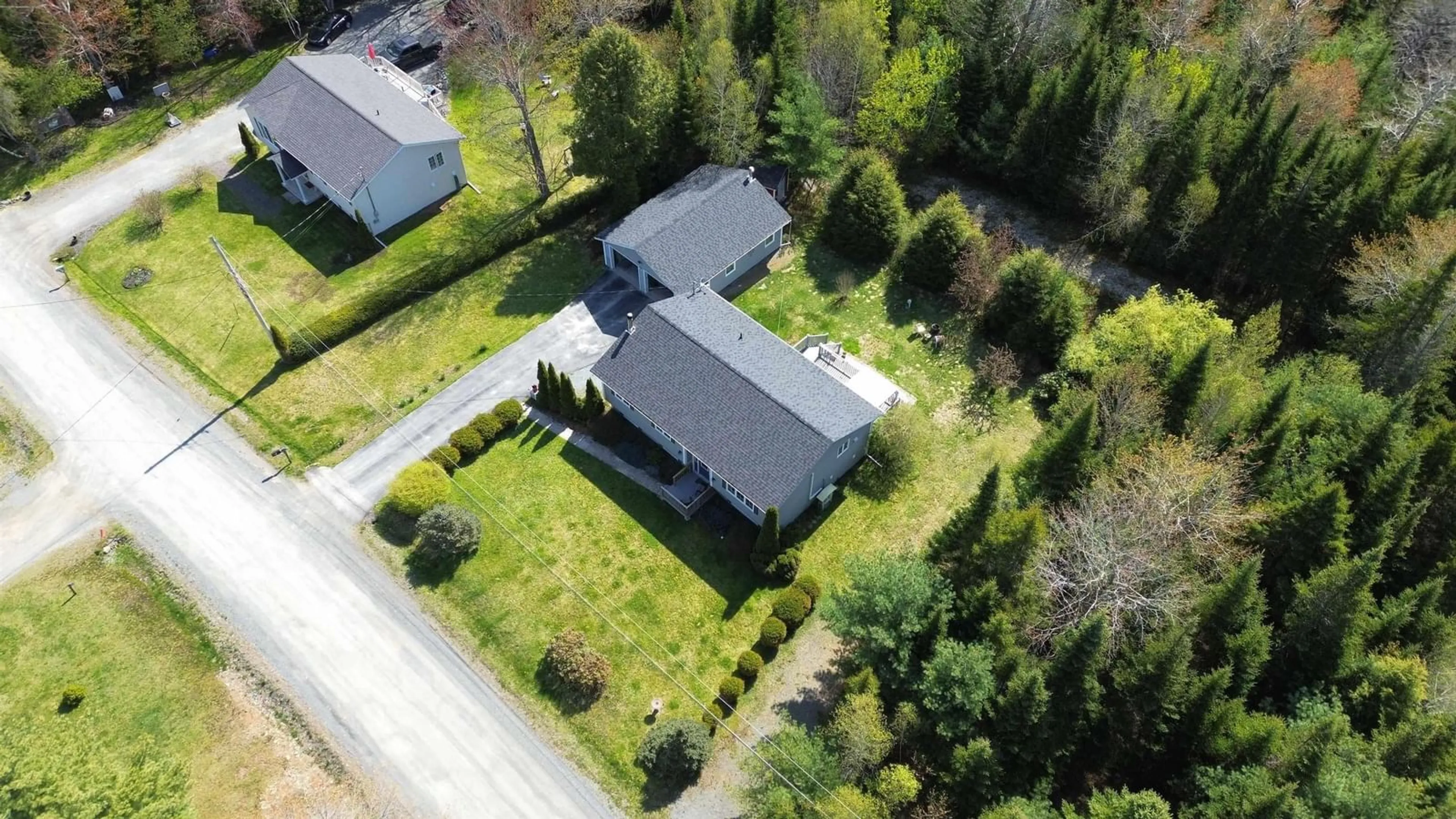 A pic from outside/outdoor area/front of a property/back of a property/a pic from drone, street for 20 George Joudrey Rd, Pine Grove Nova Scotia B0J 1E0