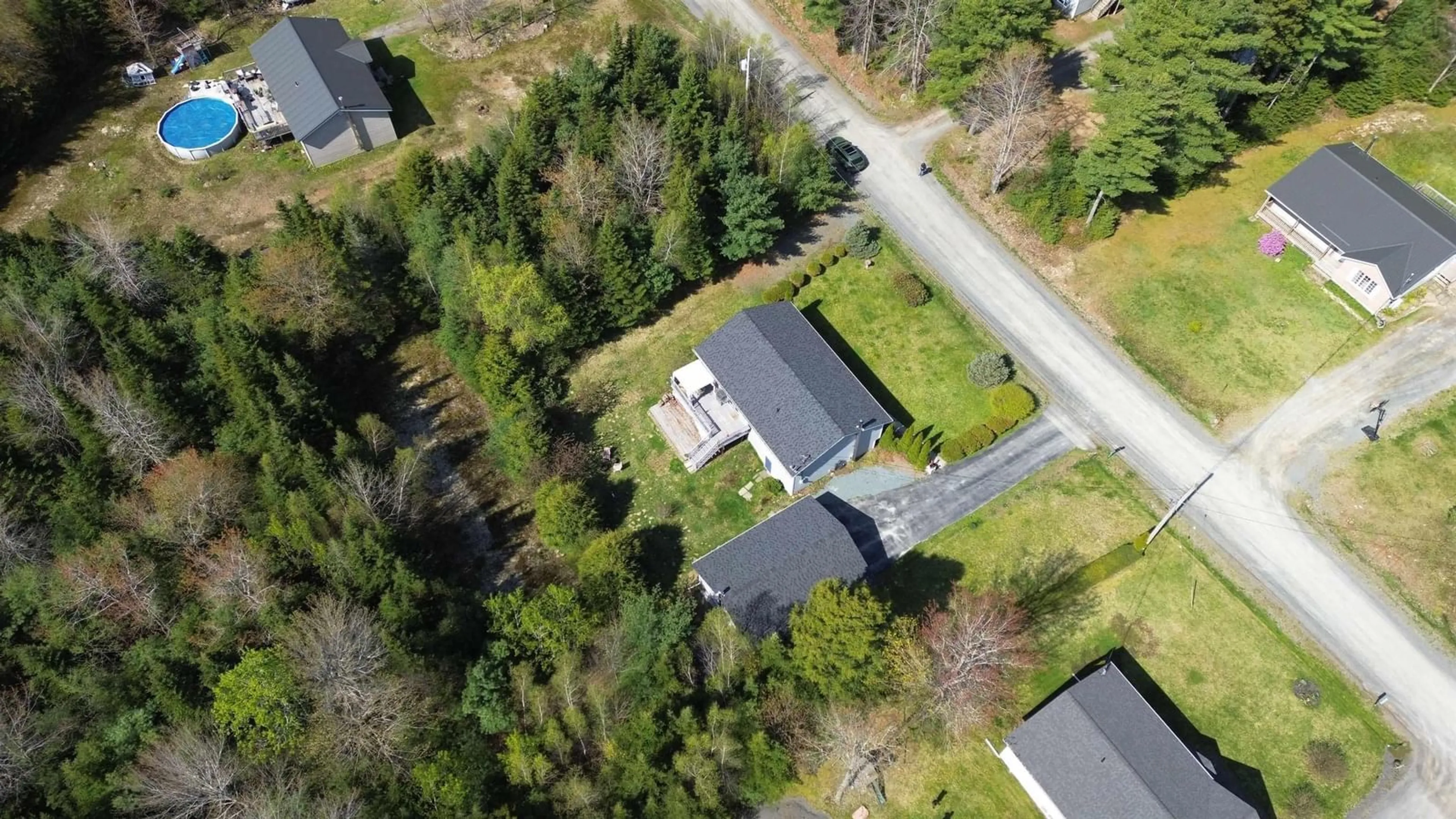A pic from outside/outdoor area/front of a property/back of a property/a pic from drone, street for 20 George Joudrey Rd, Pine Grove Nova Scotia B0J 1E0