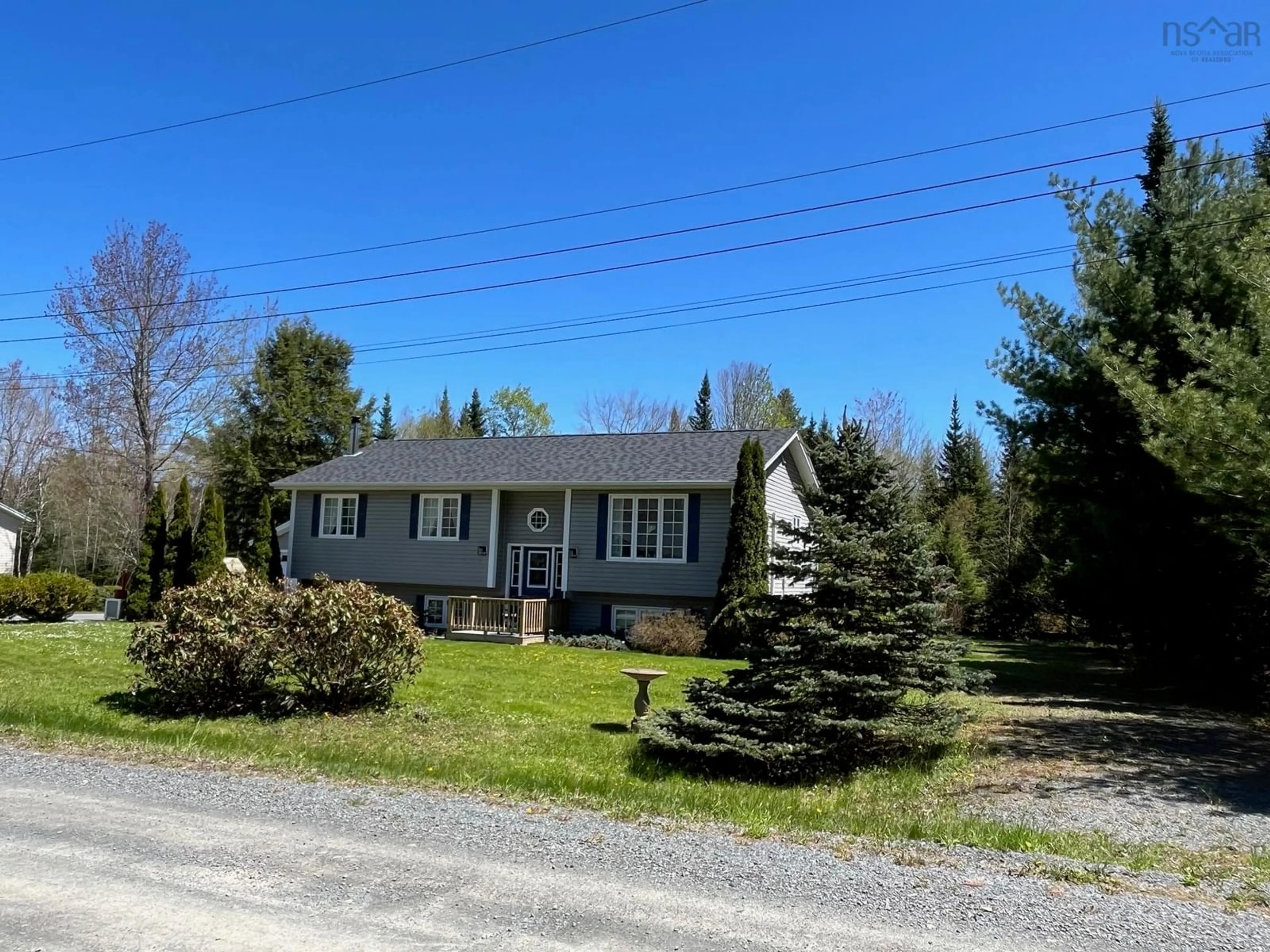 A pic from outside/outdoor area/front of a property/back of a property/a pic from drone, street for 20 George Joudrey Rd, Pine Grove Nova Scotia B0J 1E0